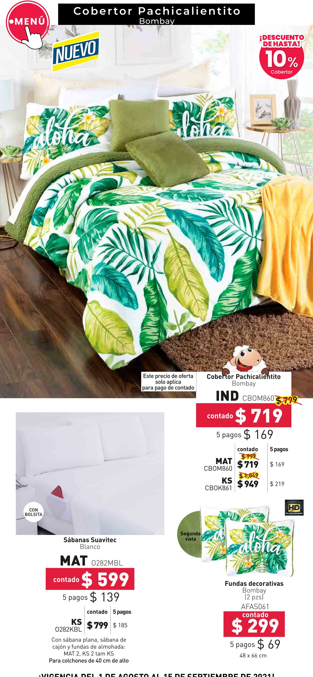 Catálogo Colchas Concord 01.08.2021 - 15.09.2021