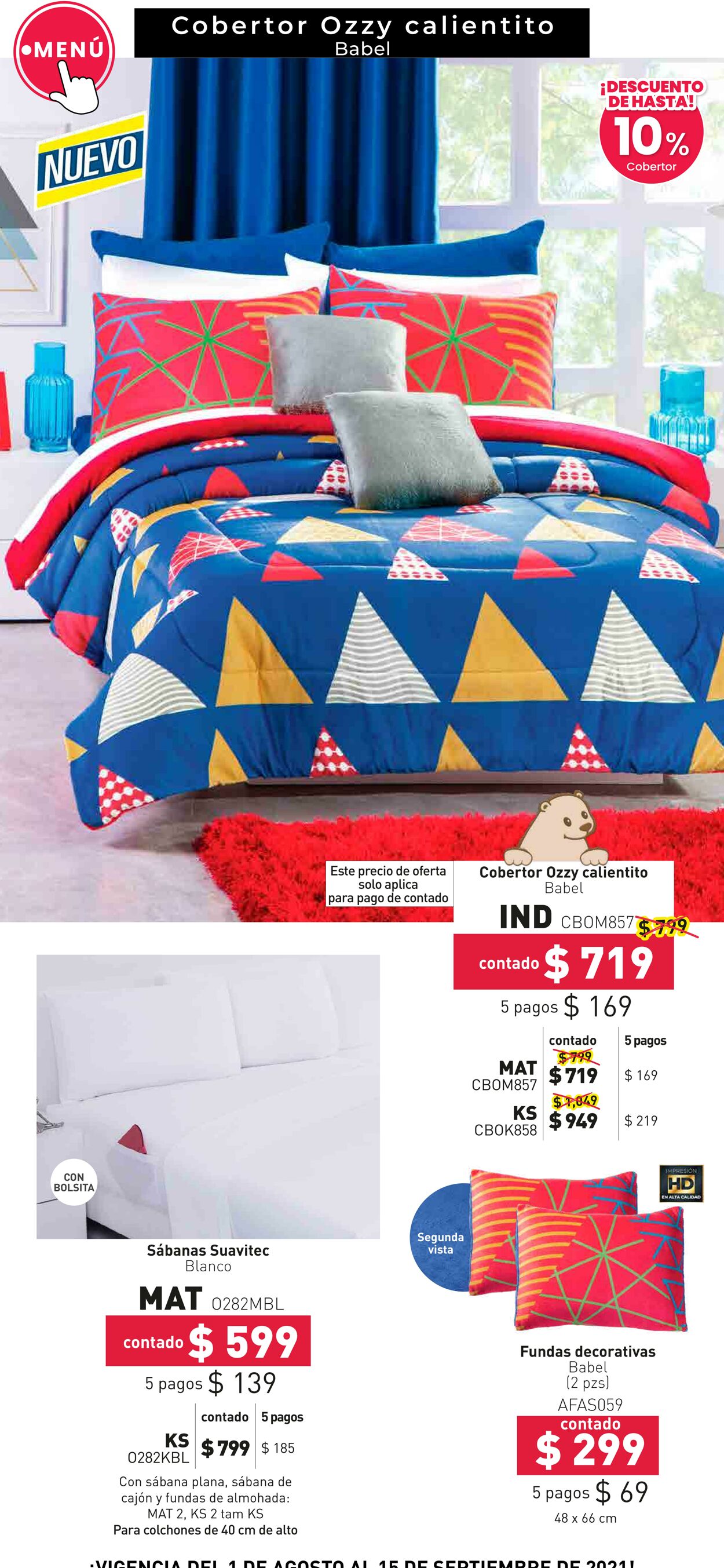 Catálogo Colchas Concord 01.08.2021 - 15.09.2021