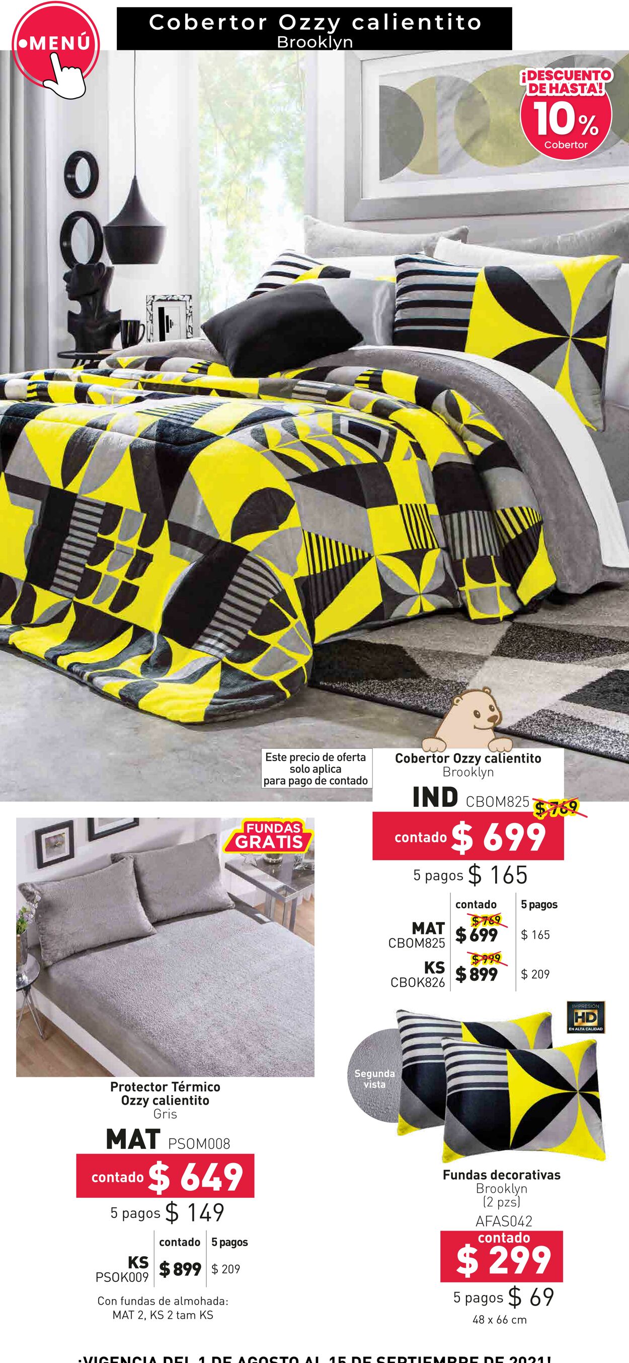 Catálogo Colchas Concord 01.08.2021 - 15.09.2021