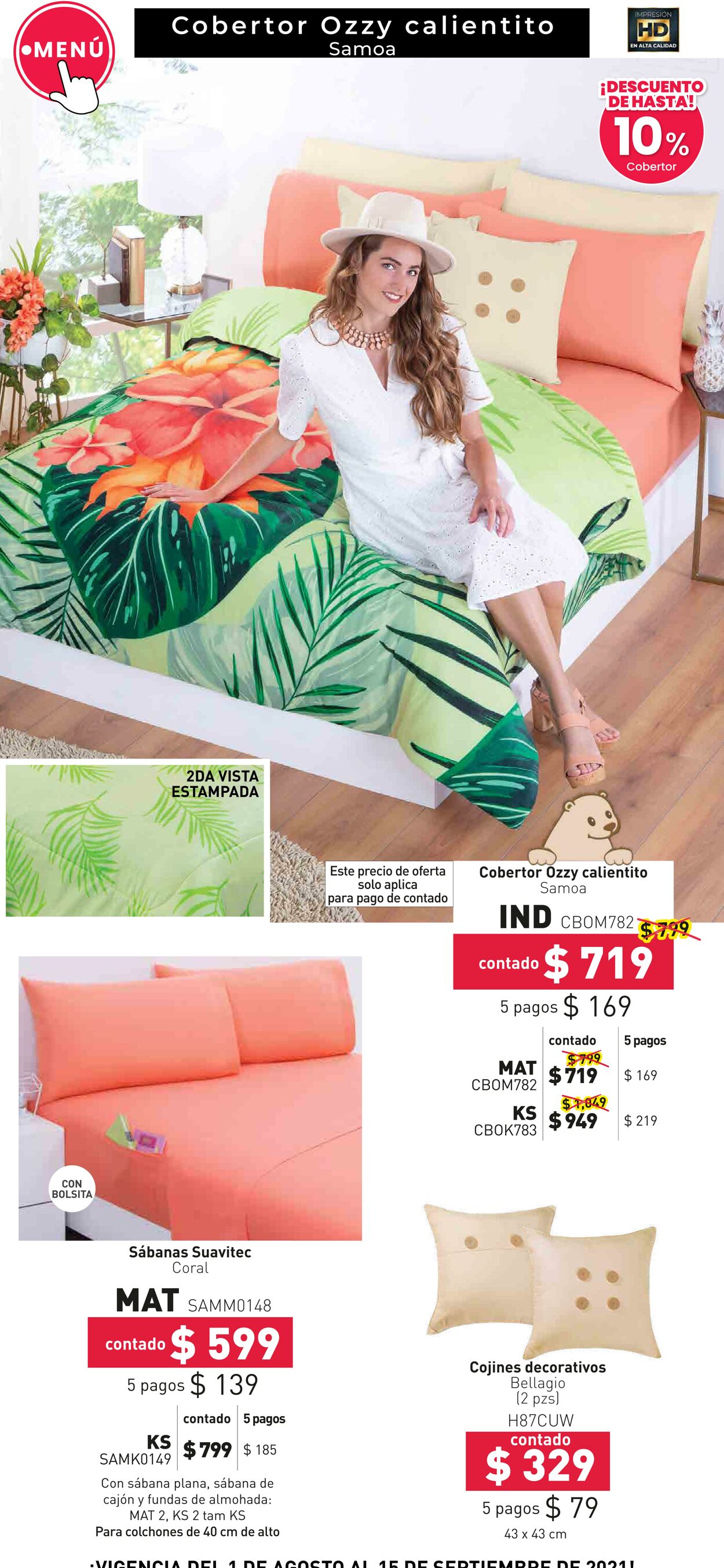 Catálogo Colchas Concord 01.08.2021 - 15.09.2021