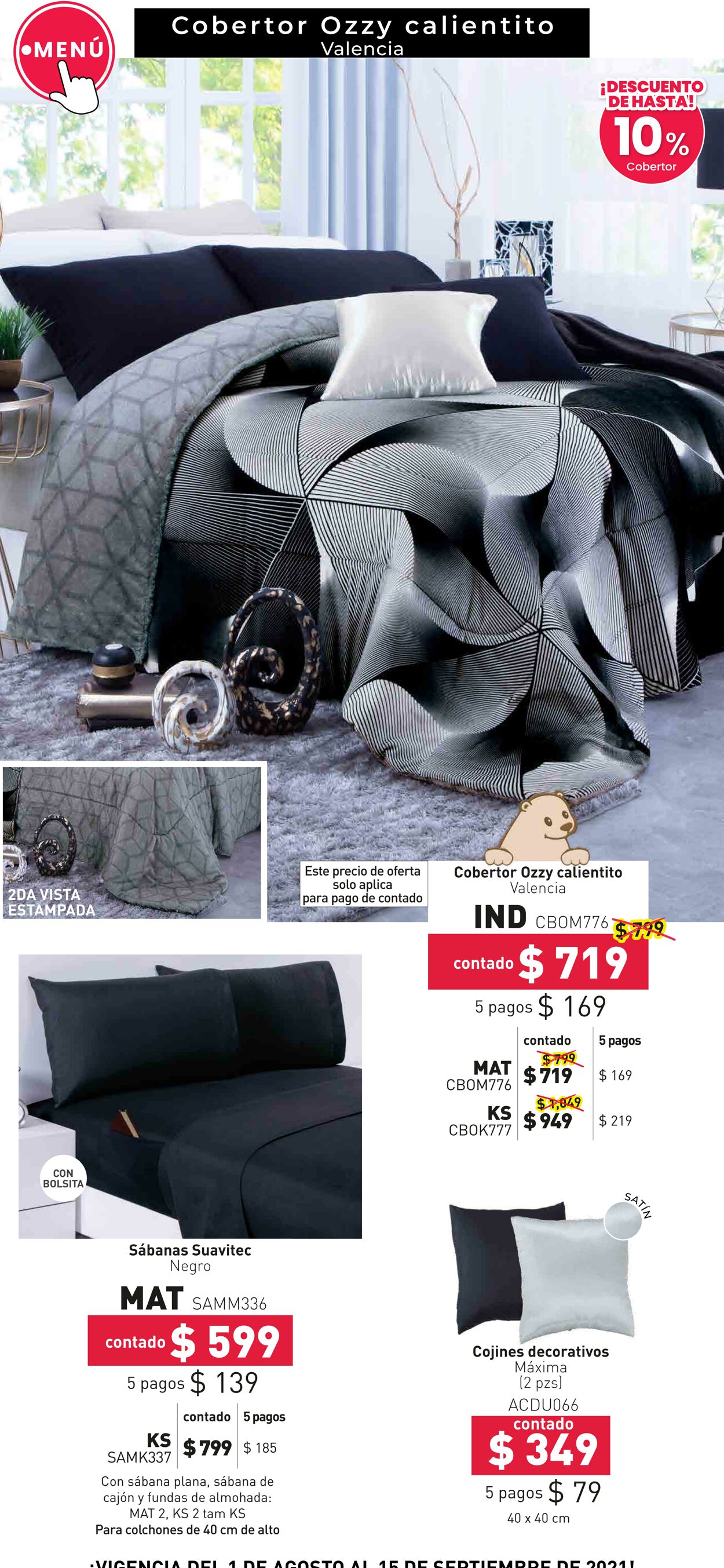 Catálogo Colchas Concord 01.08.2021 - 15.09.2021