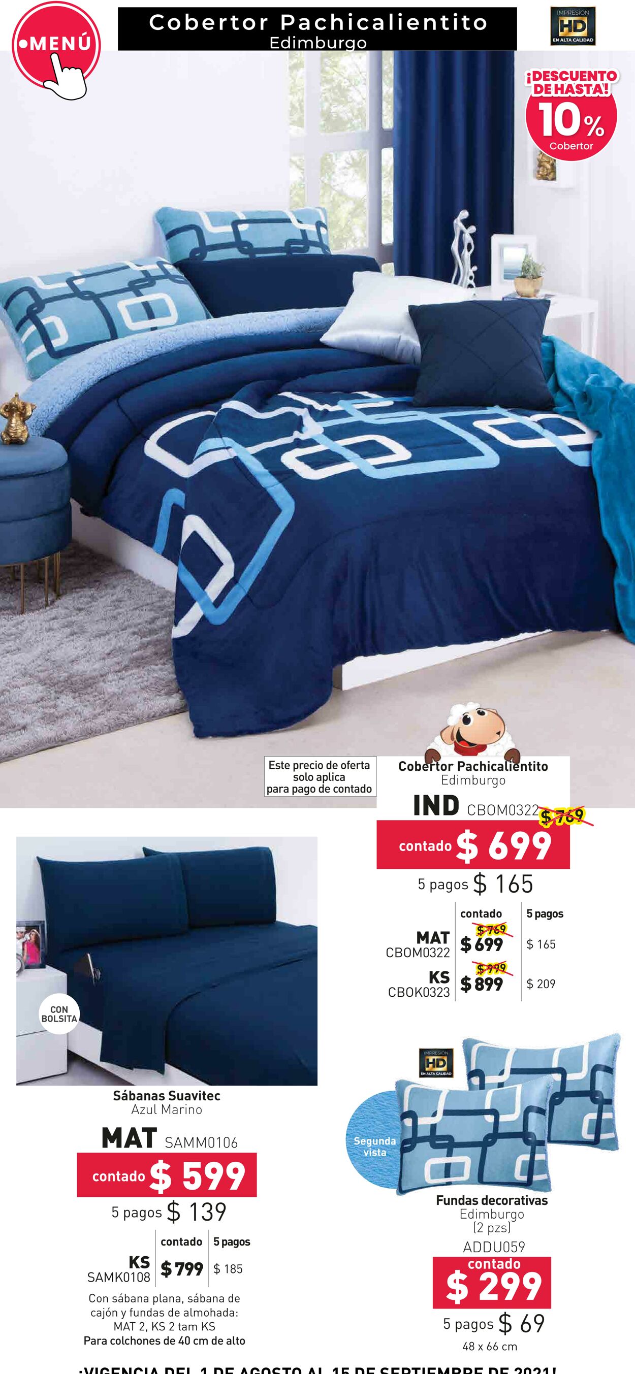 Catálogo Colchas Concord 01.08.2021 - 15.09.2021