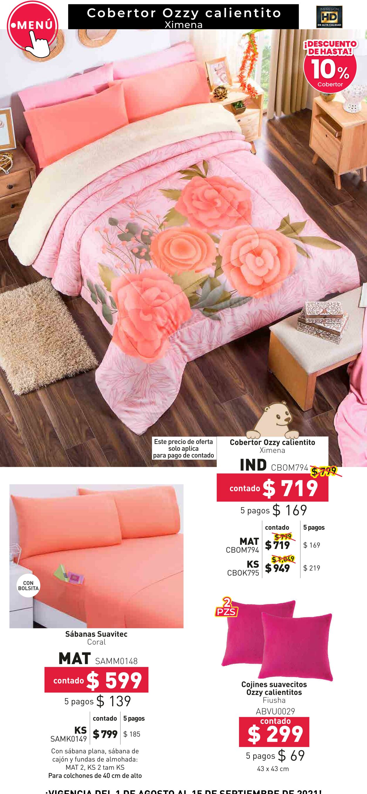 Catálogo Colchas Concord 01.08.2021 - 15.09.2021