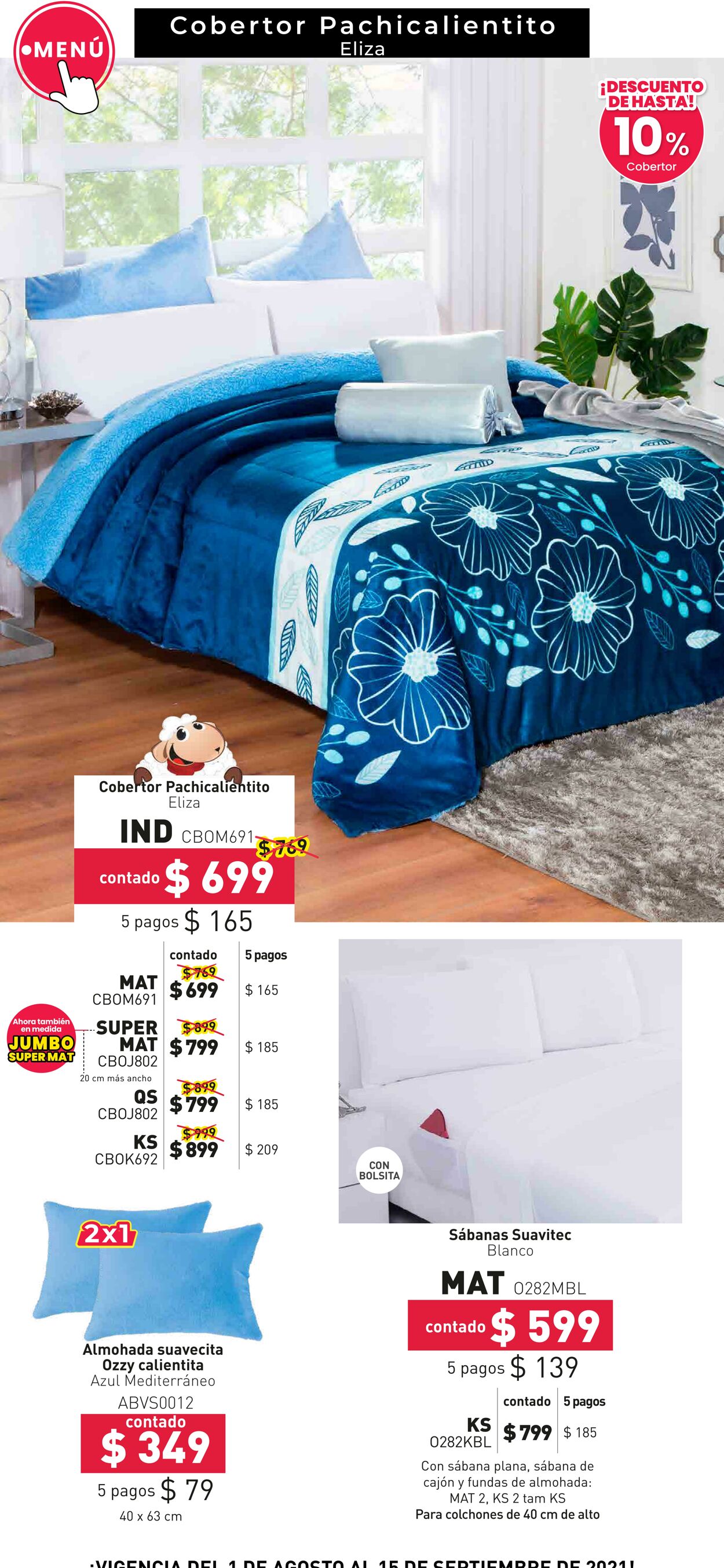 Catálogo Colchas Concord 01.08.2021 - 15.09.2021