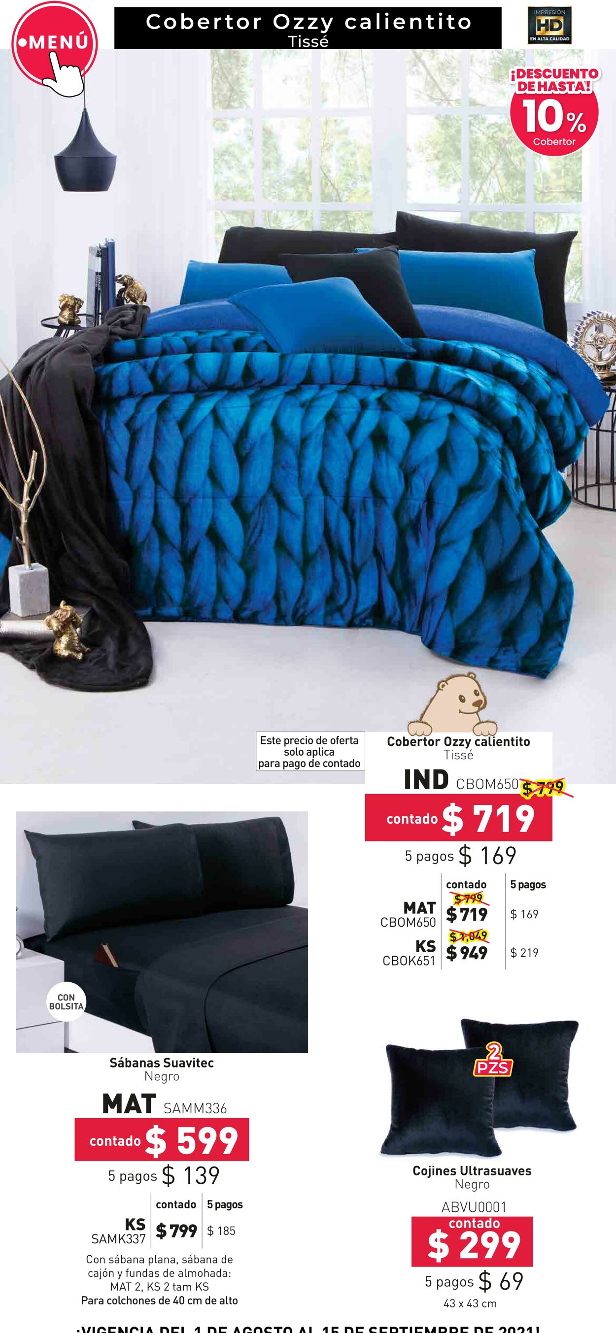 Catálogo Colchas Concord 01.08.2021 - 15.09.2021