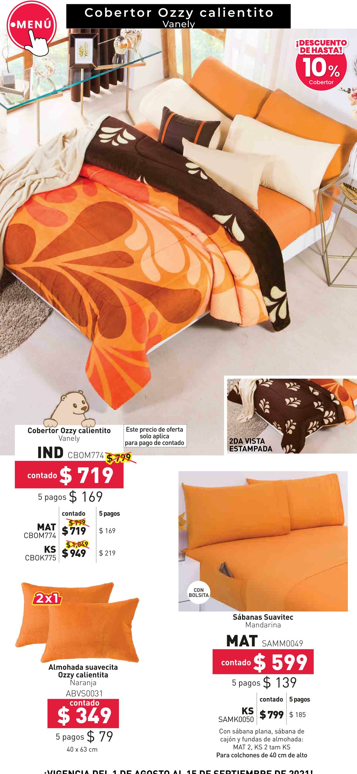 Catálogo Colchas Concord 01.08.2021 - 15.09.2021