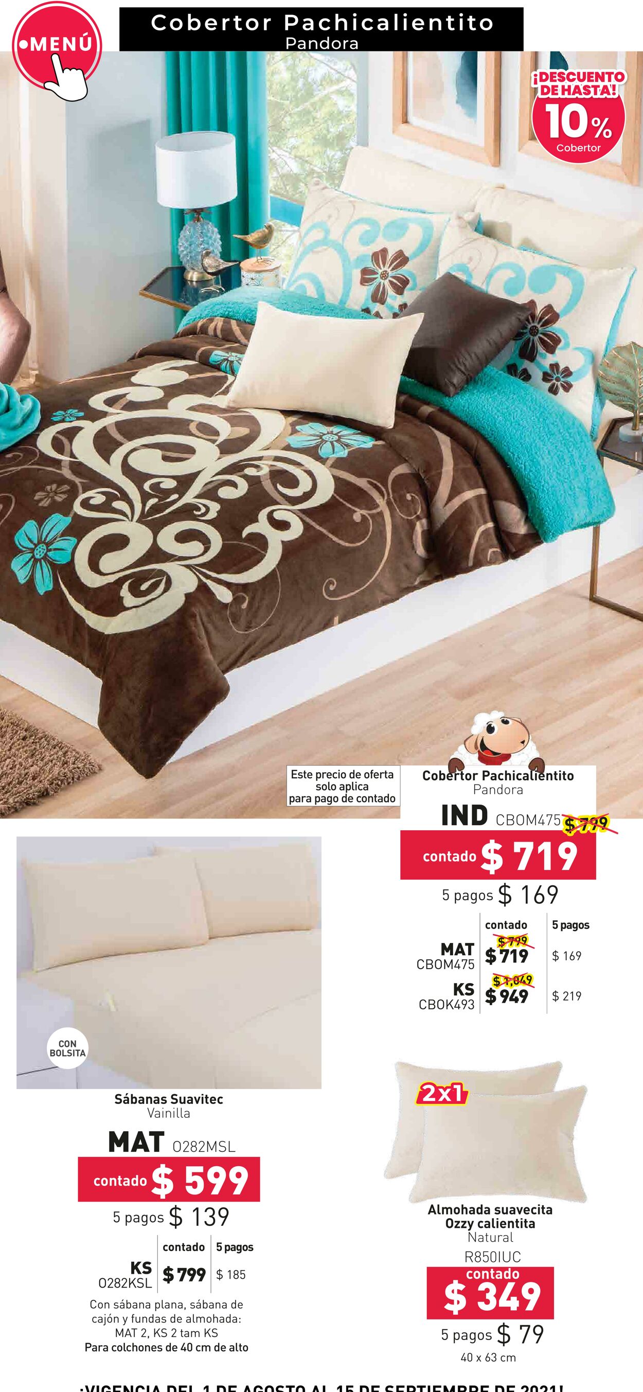 Catálogo Colchas Concord 01.08.2021 - 15.09.2021