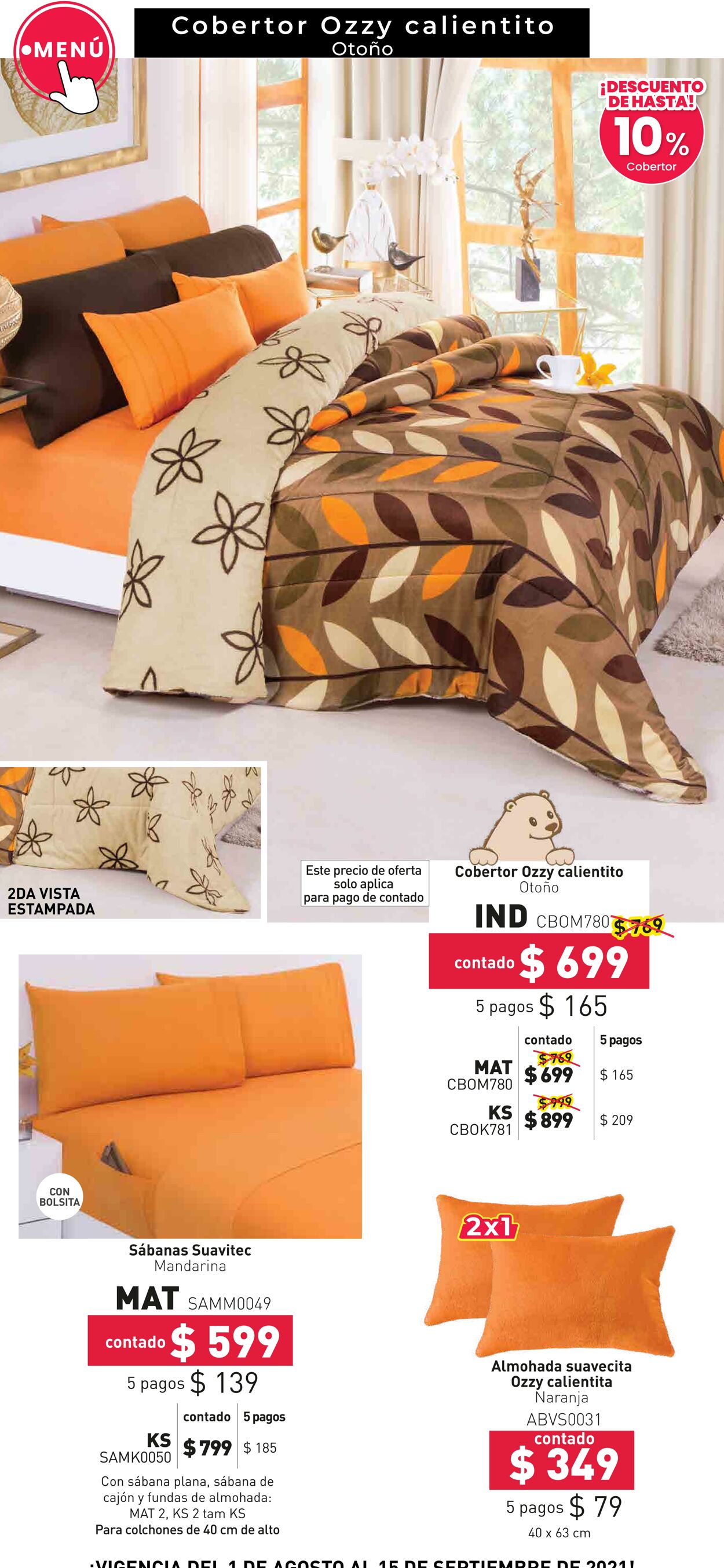 Catálogo Colchas Concord 01.08.2021 - 15.09.2021