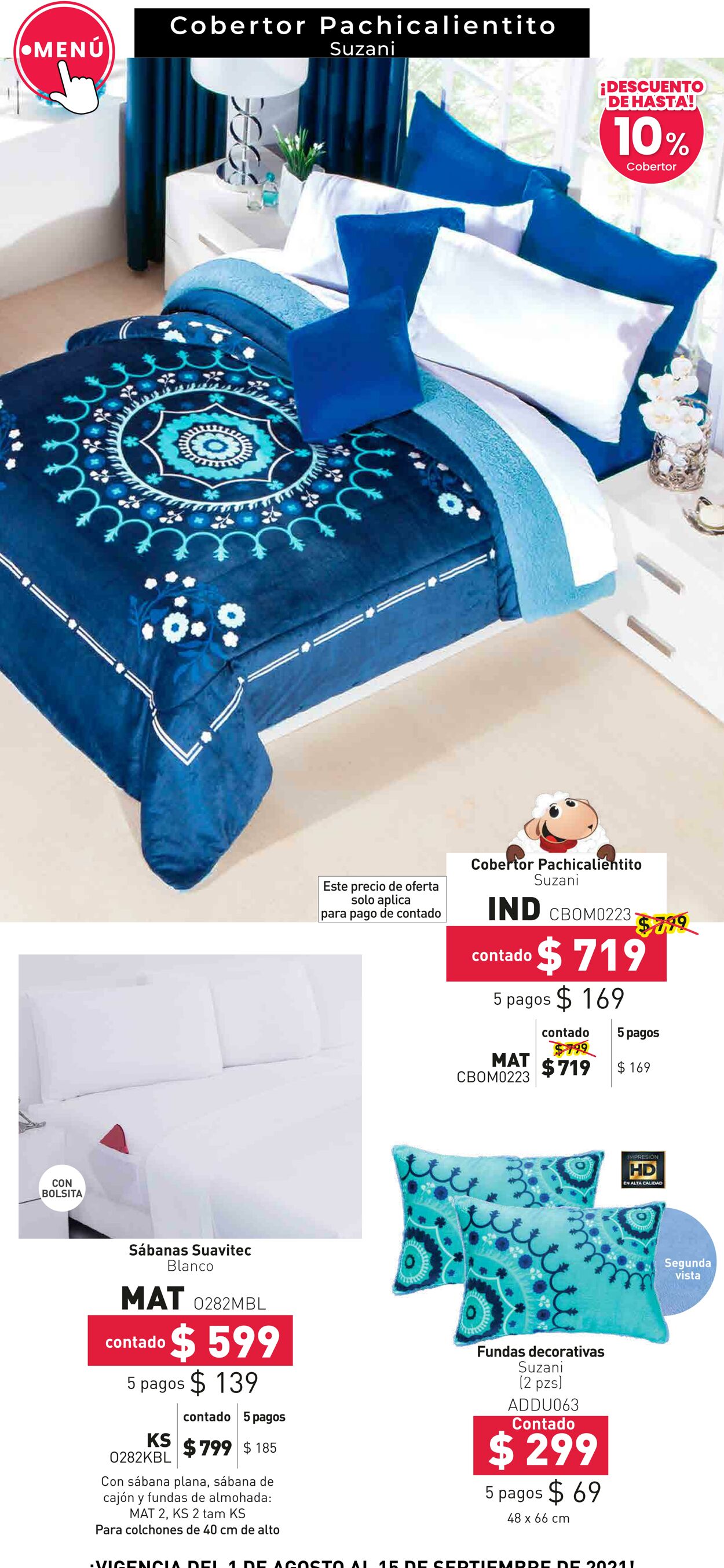 Catálogo Colchas Concord 01.08.2021 - 15.09.2021