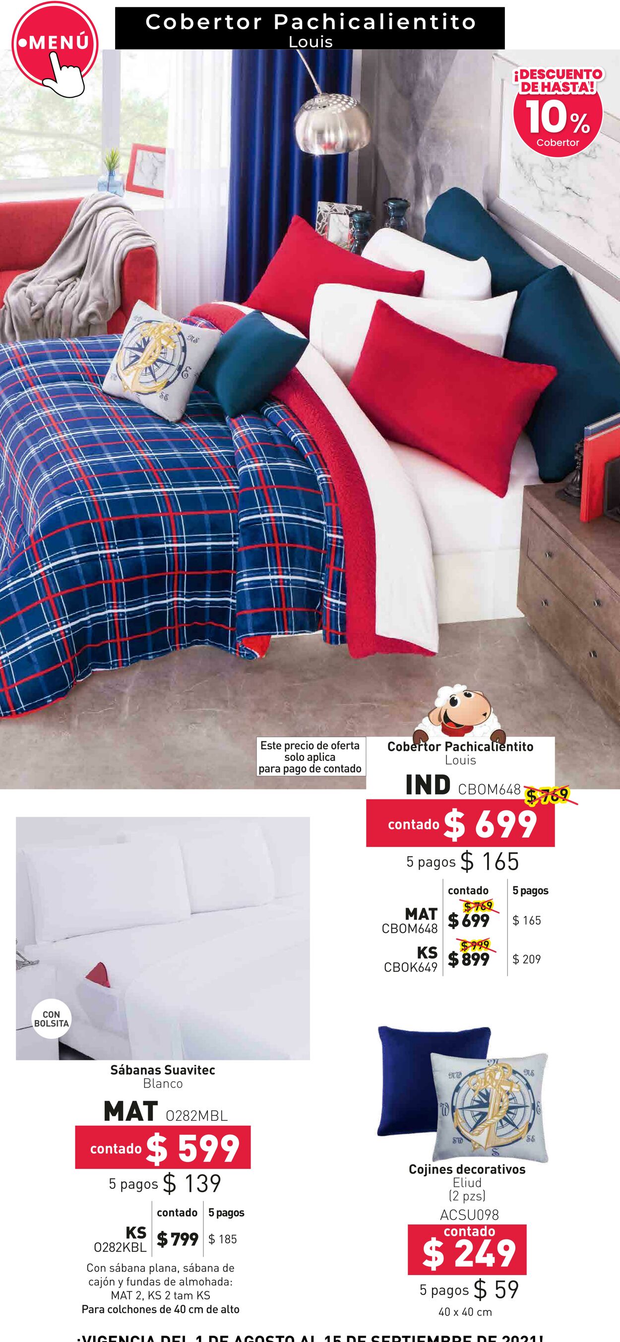 Catálogo Colchas Concord 01.08.2021 - 15.09.2021