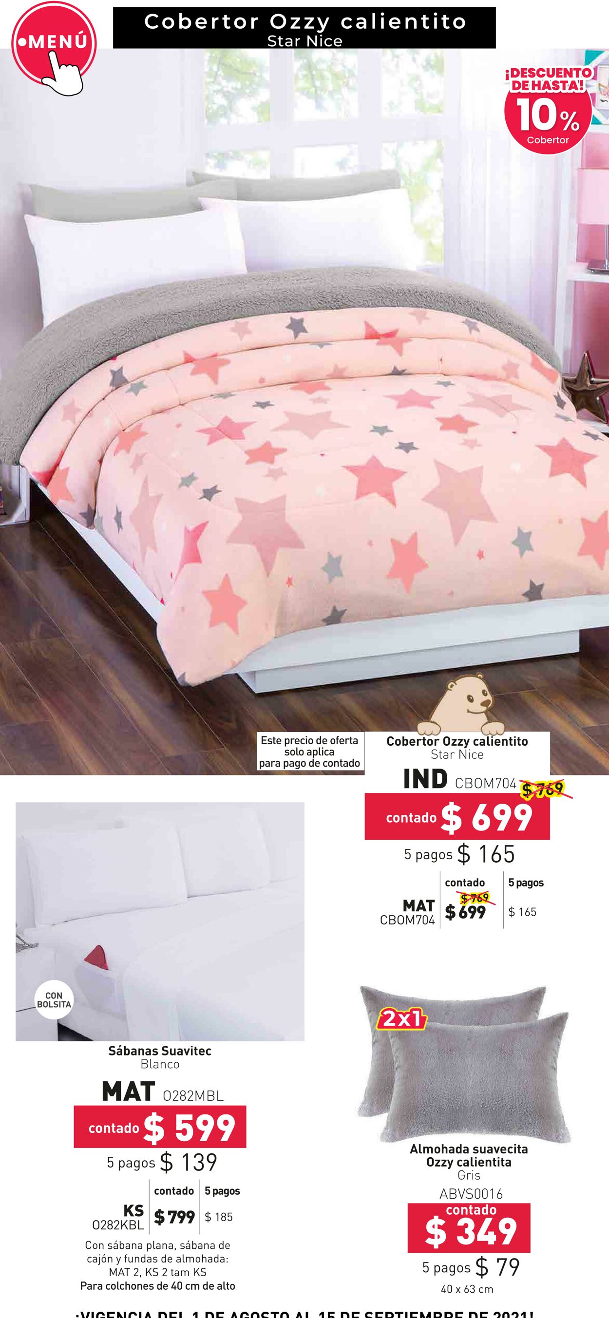 Catálogo Colchas Concord 01.08.2021 - 15.09.2021