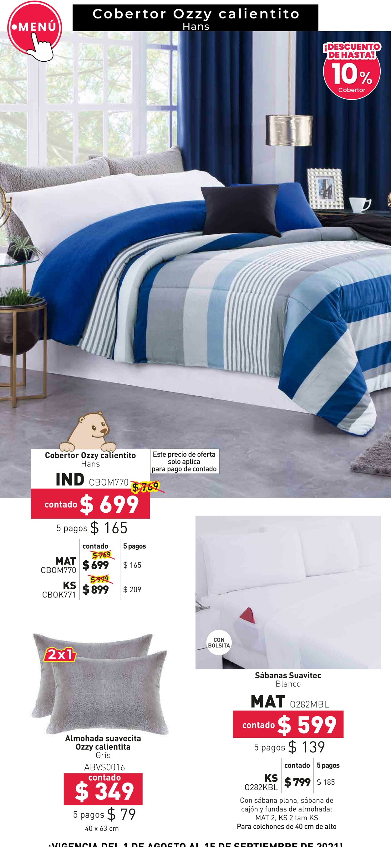 Catálogo Colchas Concord 01.08.2021 - 15.09.2021