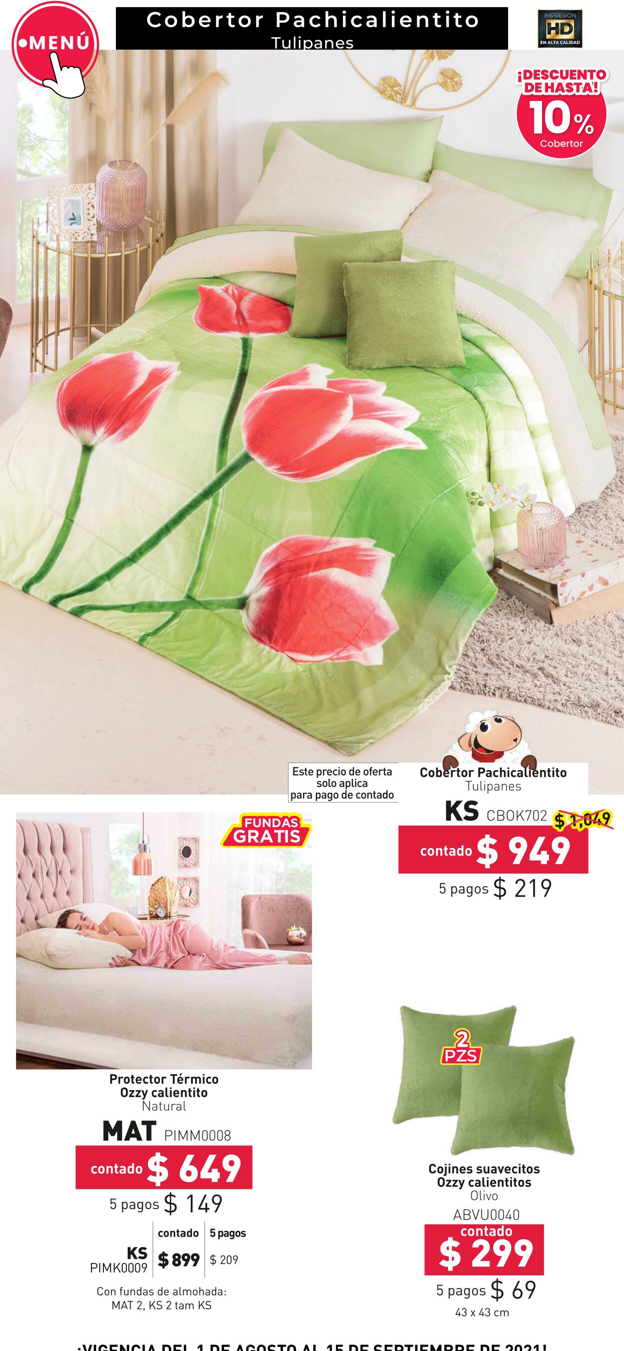 Catálogo Colchas Concord 01.08.2021 - 15.09.2021