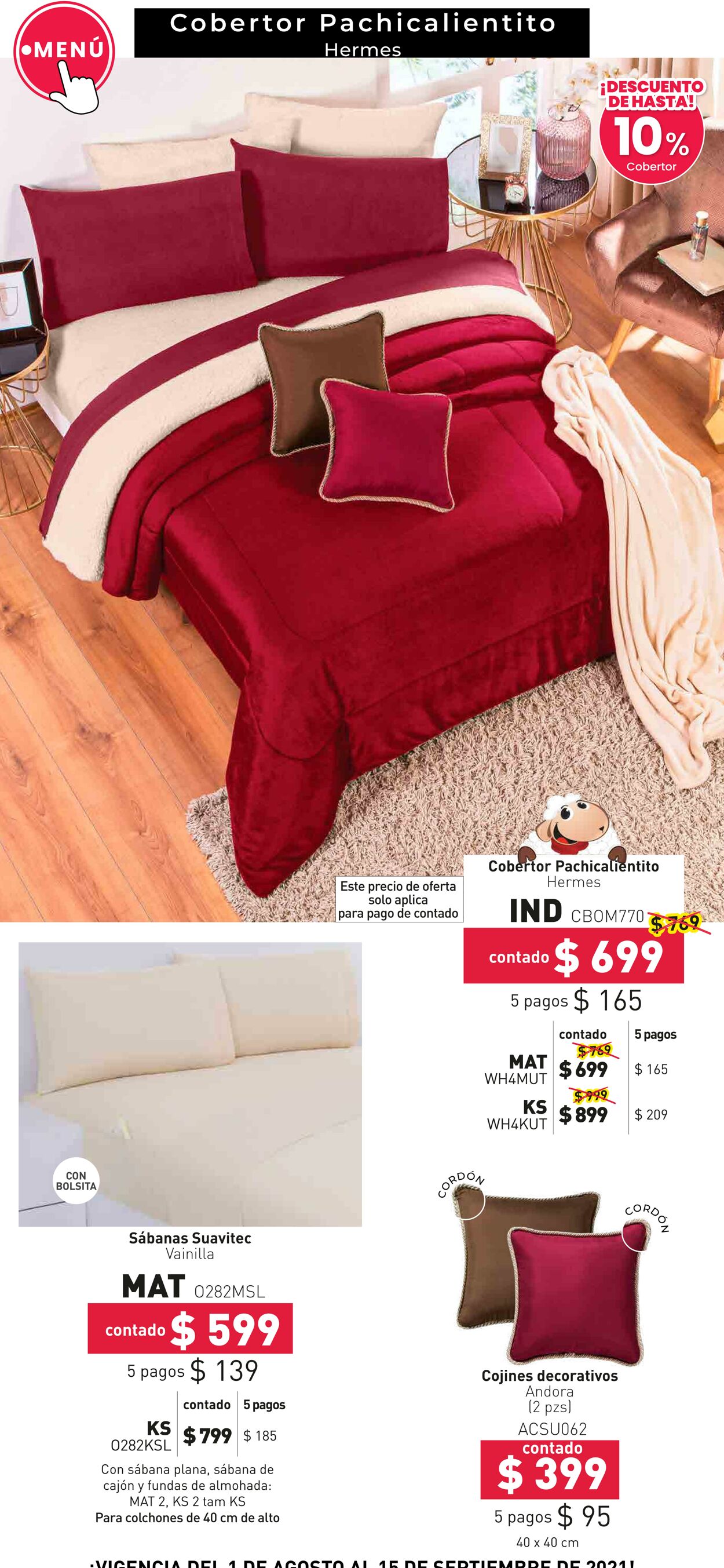 Catálogo Colchas Concord 01.08.2021 - 15.09.2021