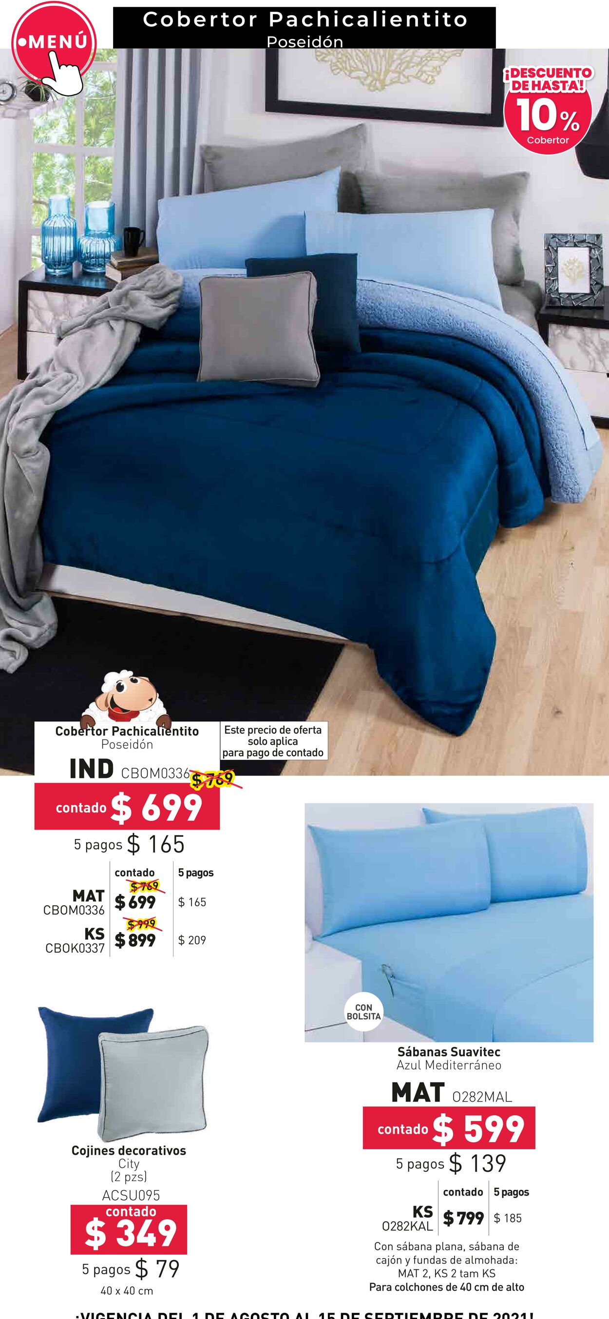 Catálogo Colchas Concord 01.08.2021 - 15.09.2021