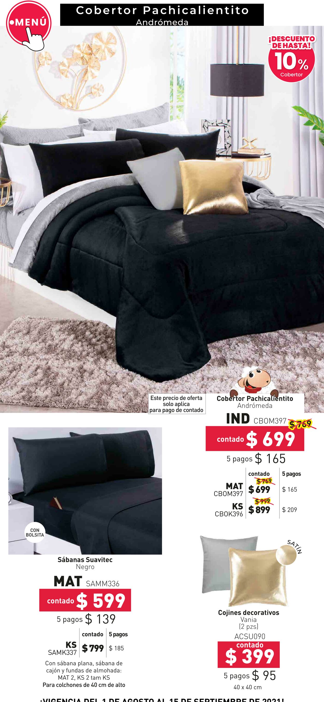 Catálogo Colchas Concord 01.08.2021 - 15.09.2021