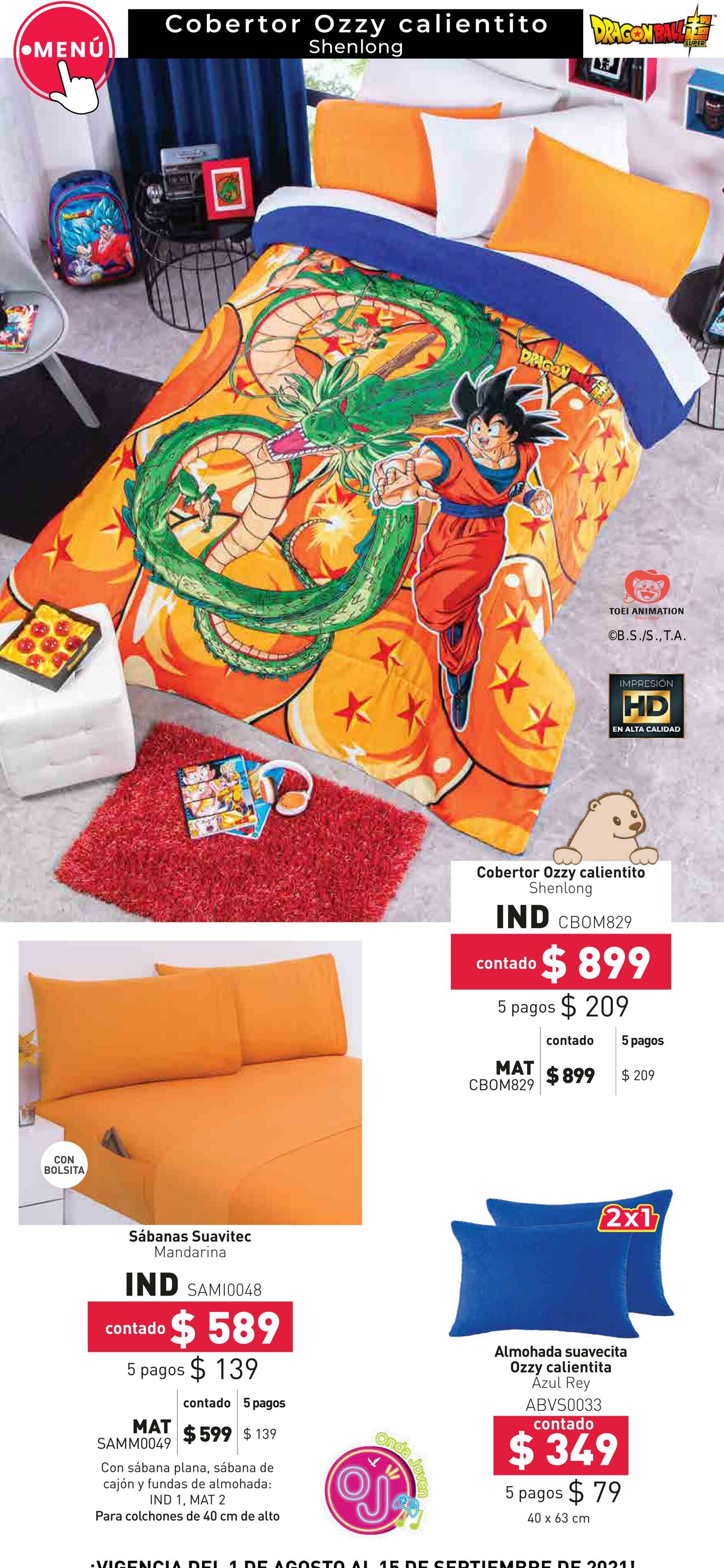 Catálogo Colchas Concord 01.08.2021 - 15.09.2021