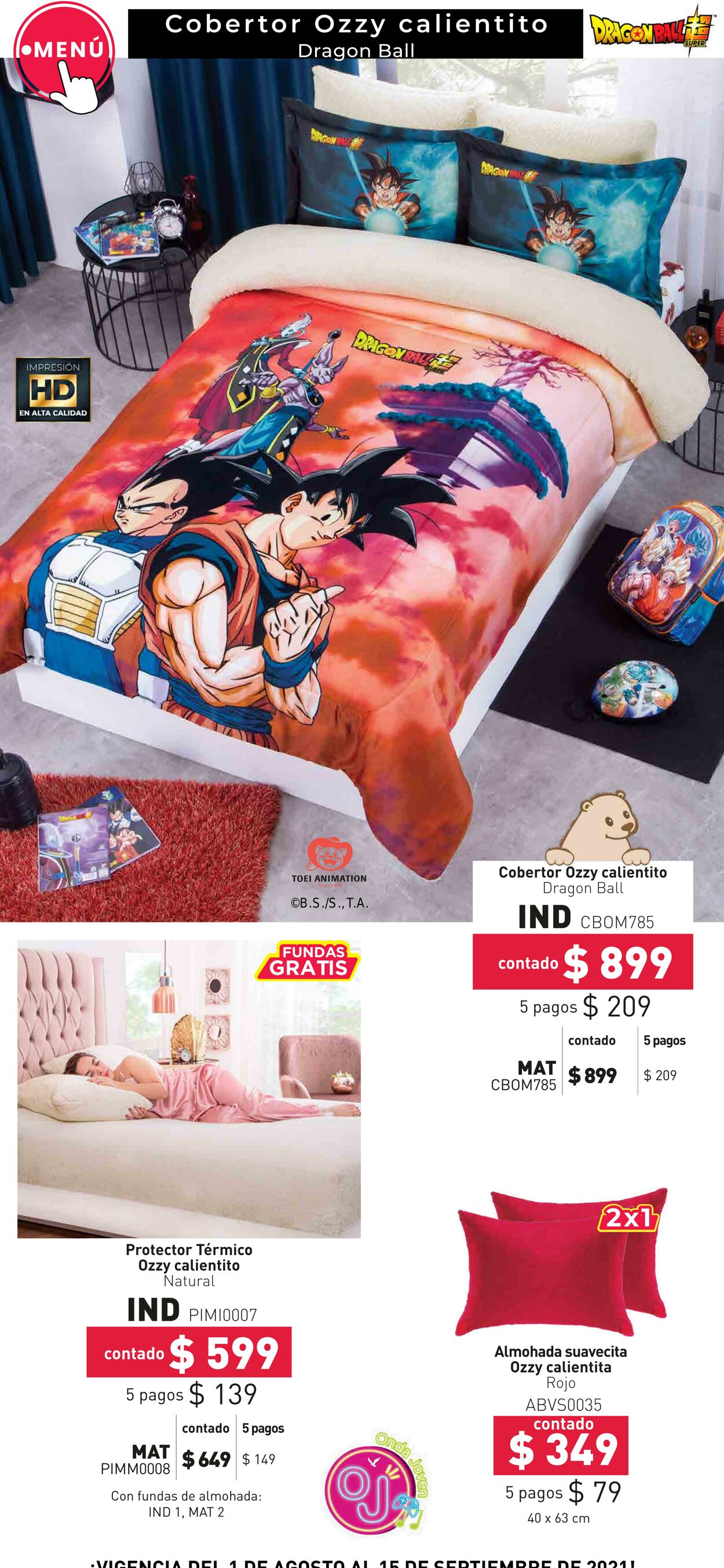 Catálogo Colchas Concord 01.08.2021 - 15.09.2021