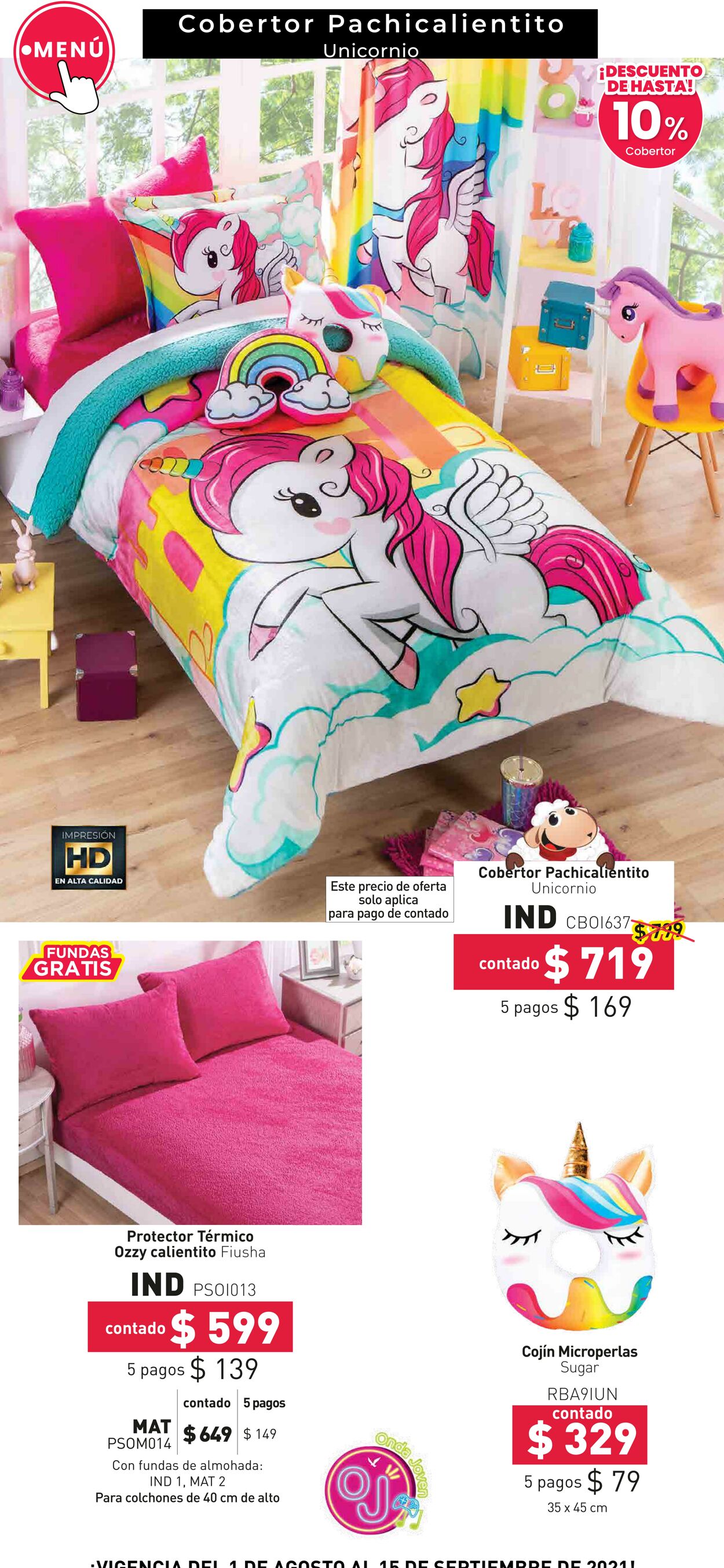 Catálogo Colchas Concord 01.08.2021 - 15.09.2021