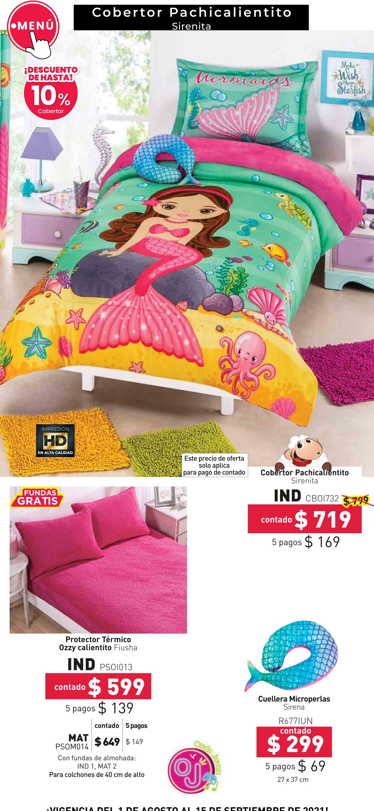 Catálogo Colchas Concord 01.08.2021 - 15.09.2021