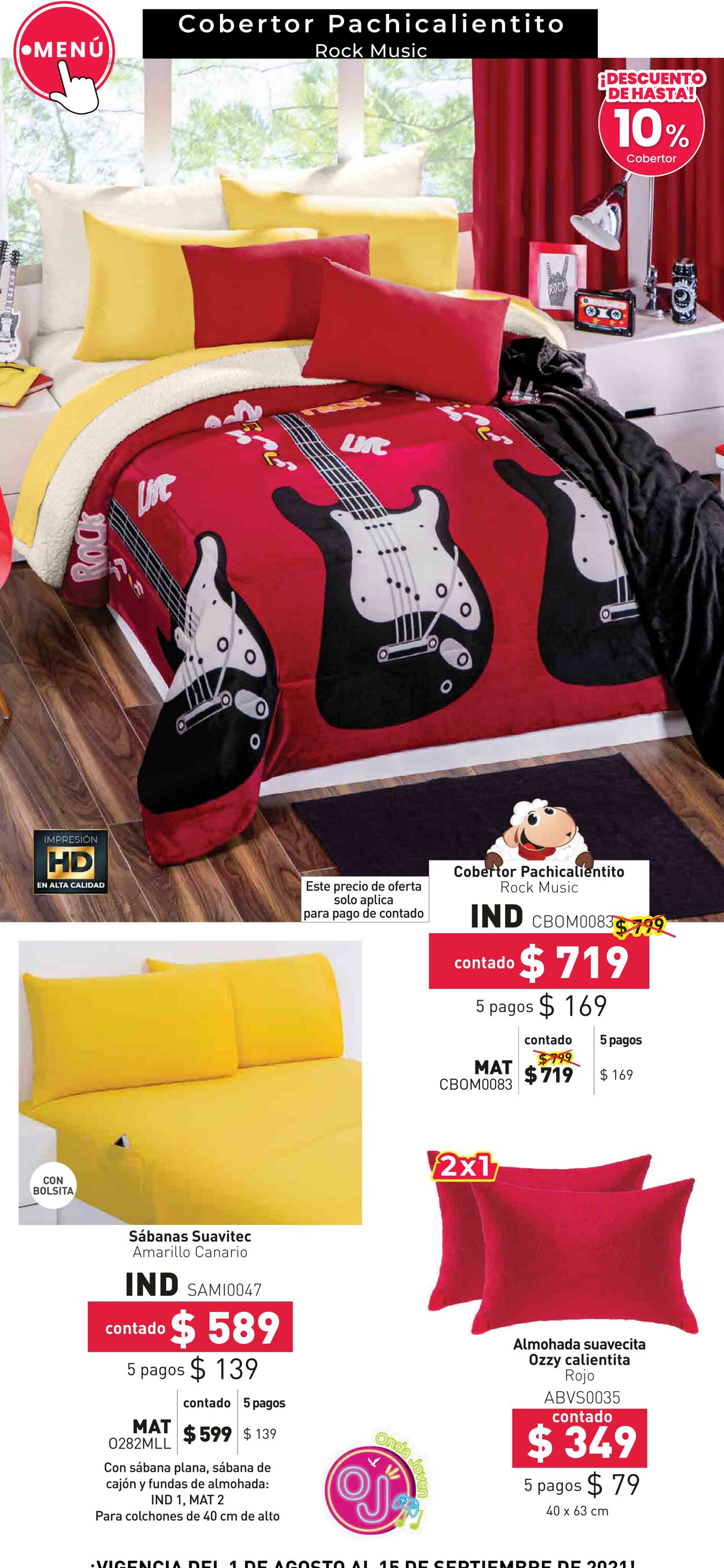 Catálogo Colchas Concord 01.08.2021 - 15.09.2021