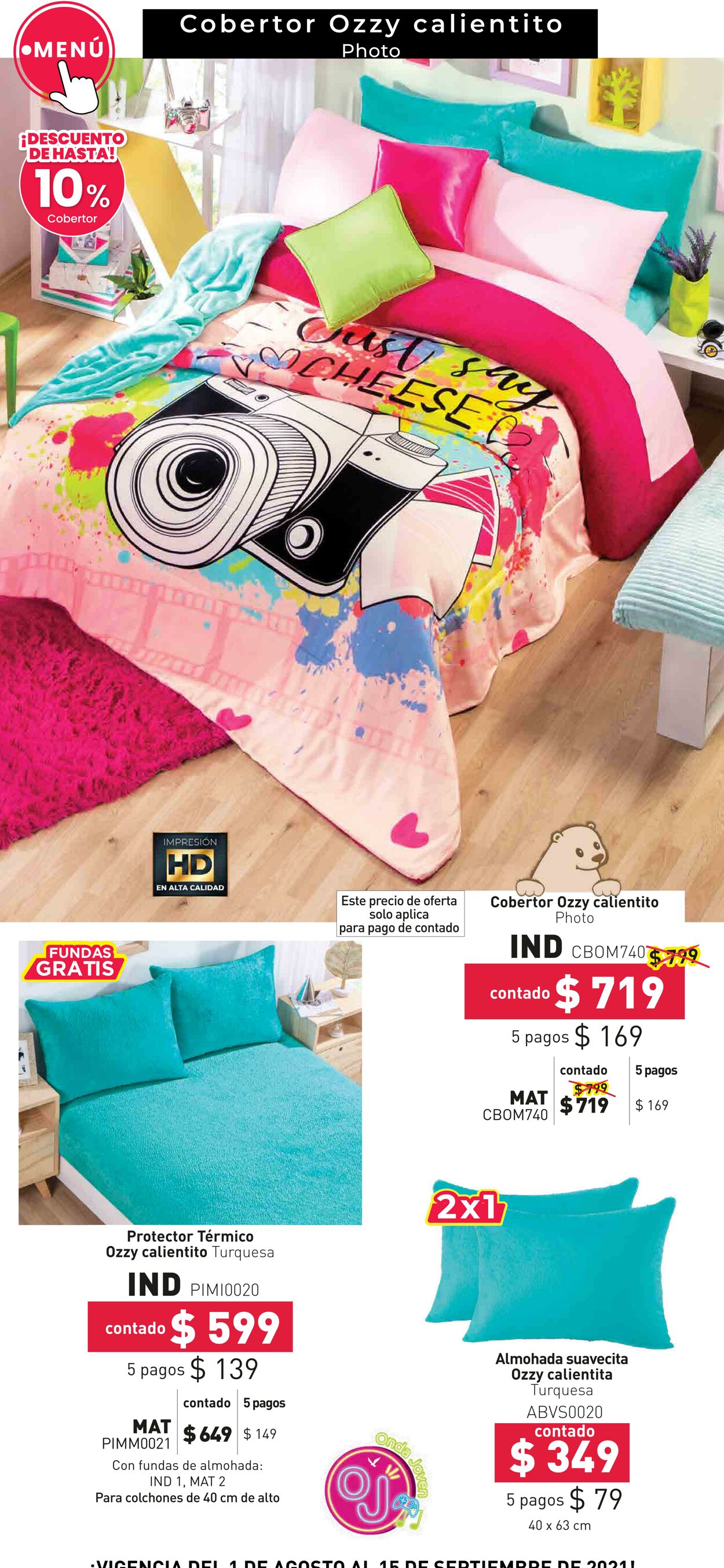 Catálogo Colchas Concord 01.08.2021 - 15.09.2021