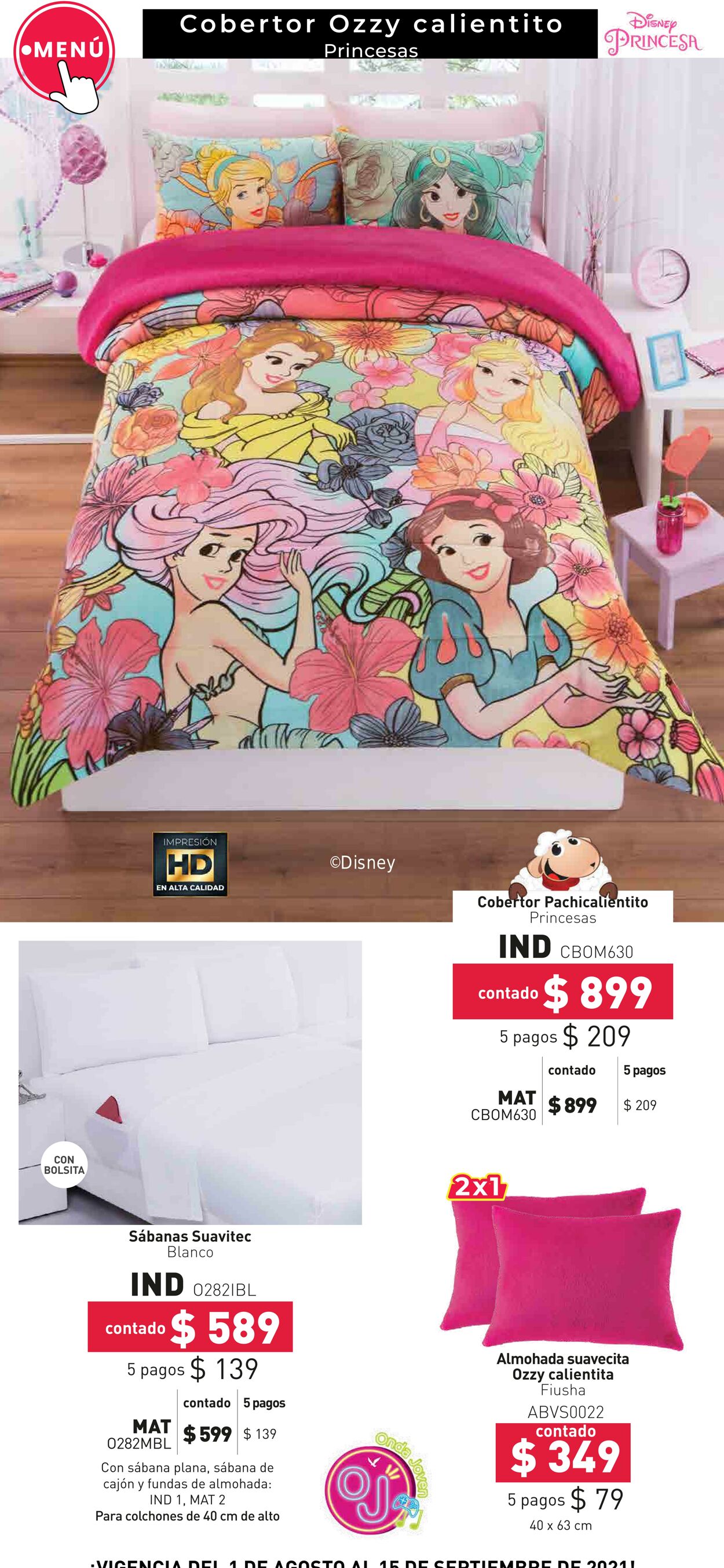 Catálogo Colchas Concord 01.08.2021 - 15.09.2021