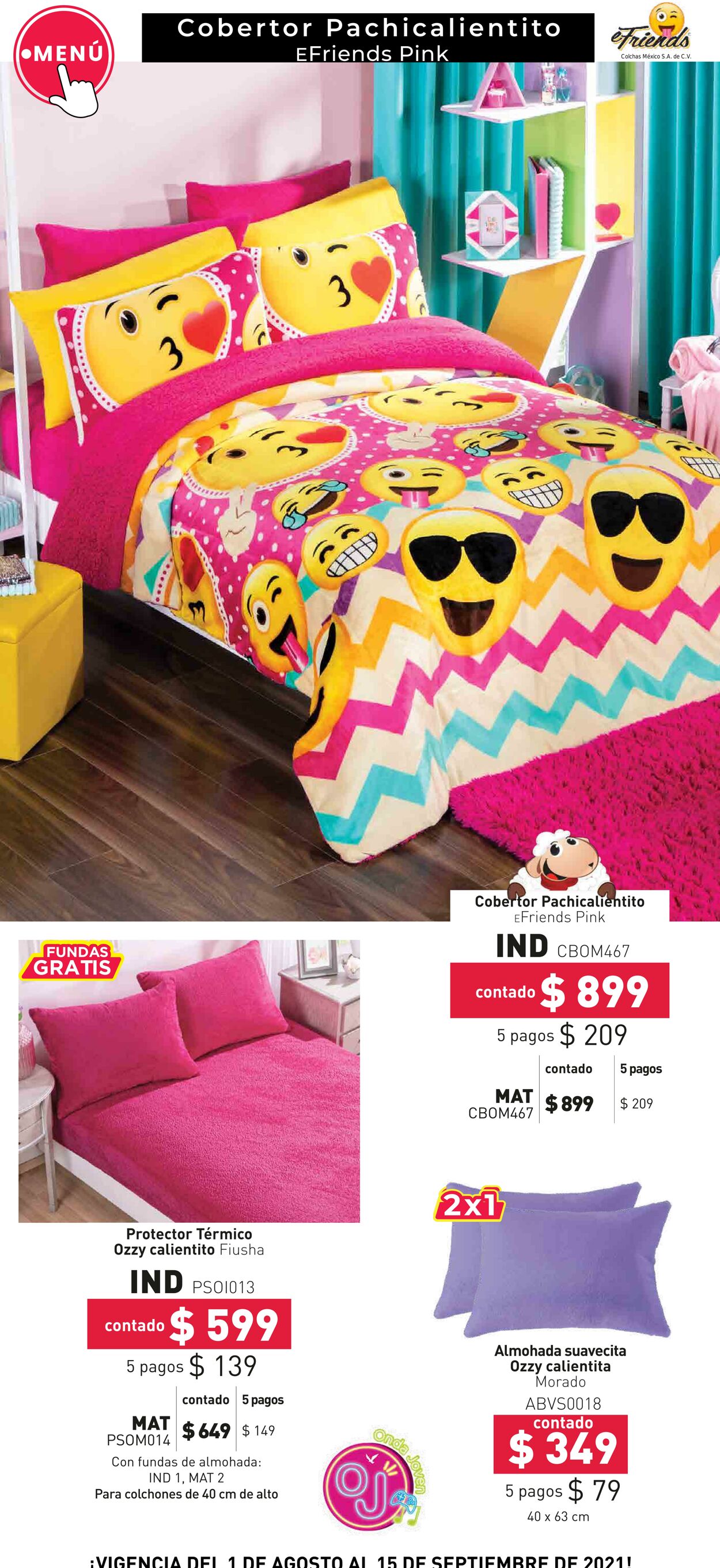 Catálogo Colchas Concord 01.08.2021 - 15.09.2021