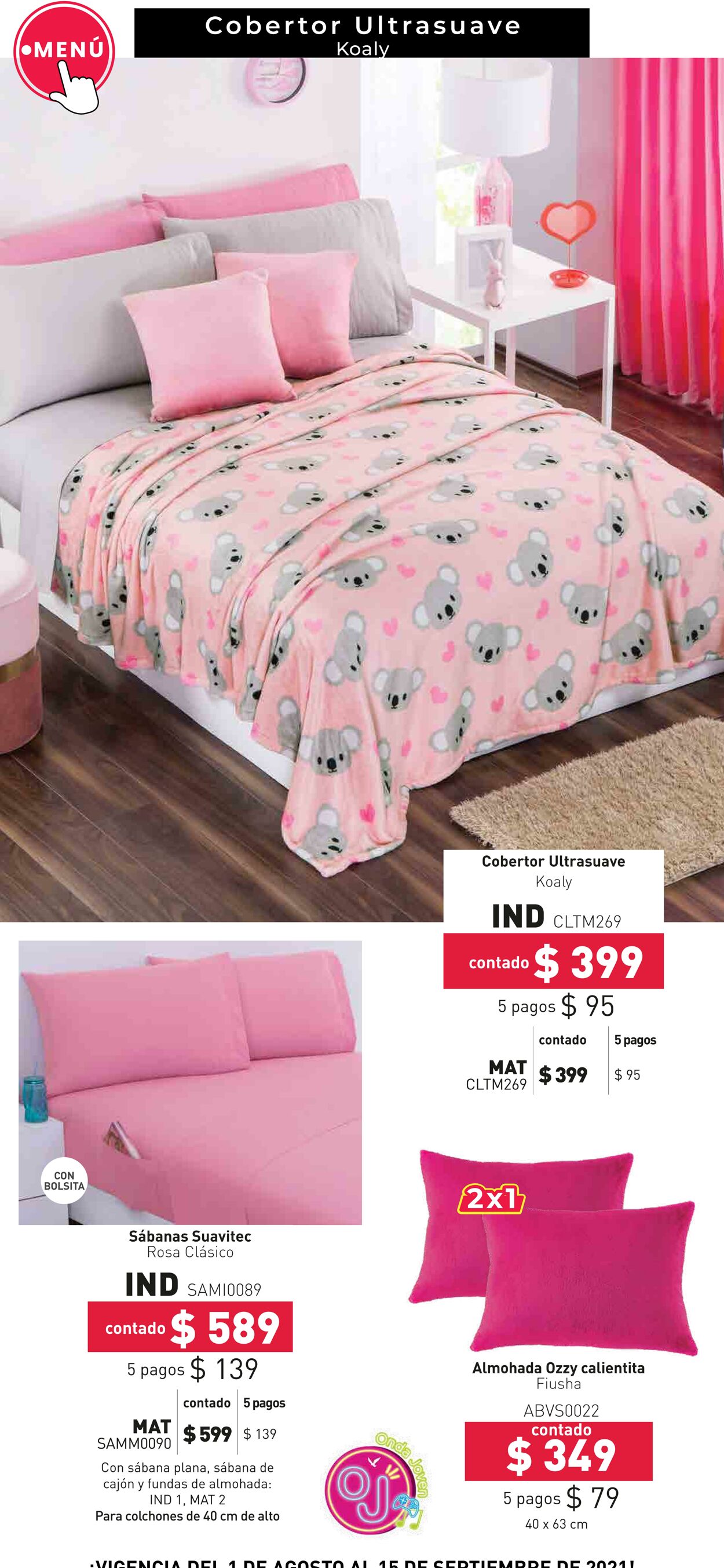 Catálogo Colchas Concord 01.08.2021 - 15.09.2021