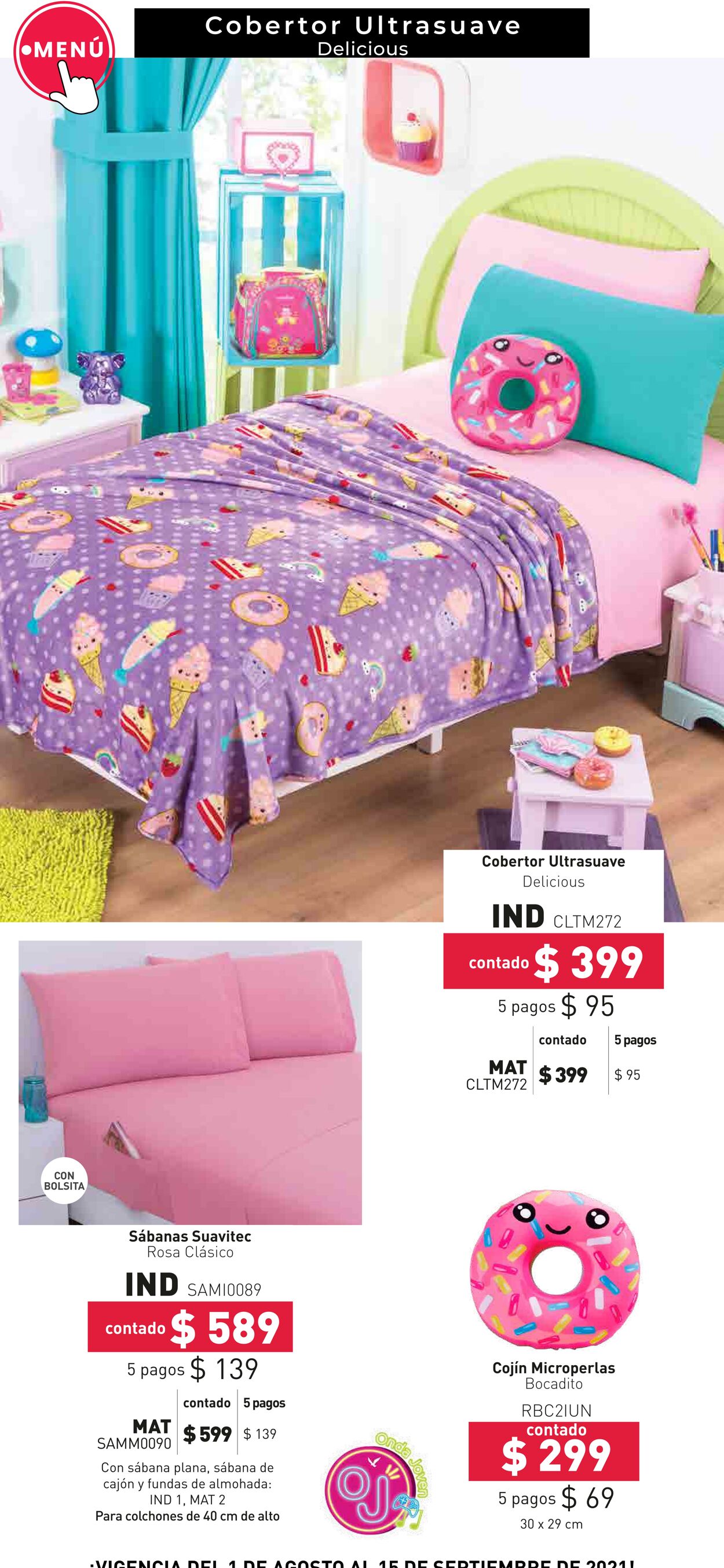 Catálogo Colchas Concord 01.08.2021 - 15.09.2021