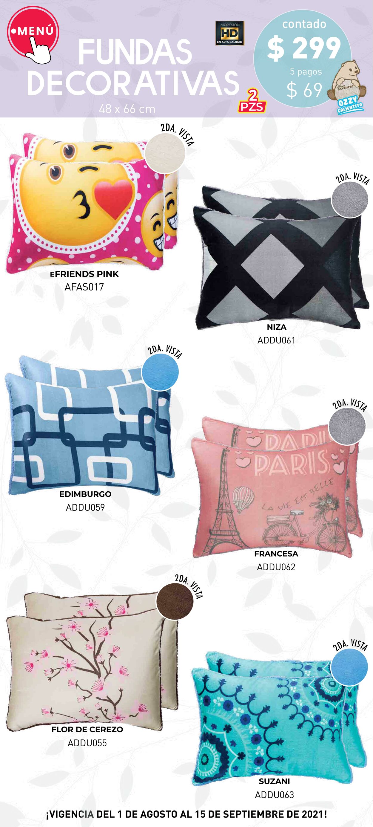 Catálogo Colchas Concord 01.08.2021 - 15.09.2021