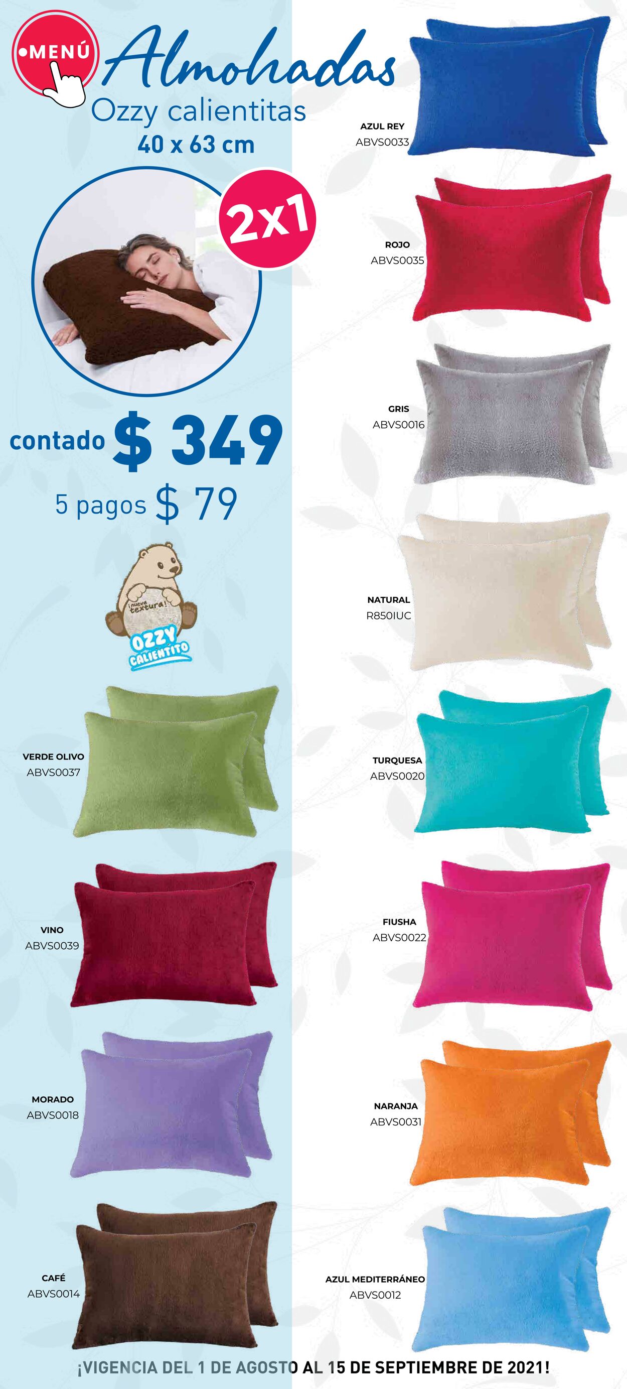 Catálogo Colchas Concord 01.08.2021 - 15.09.2021