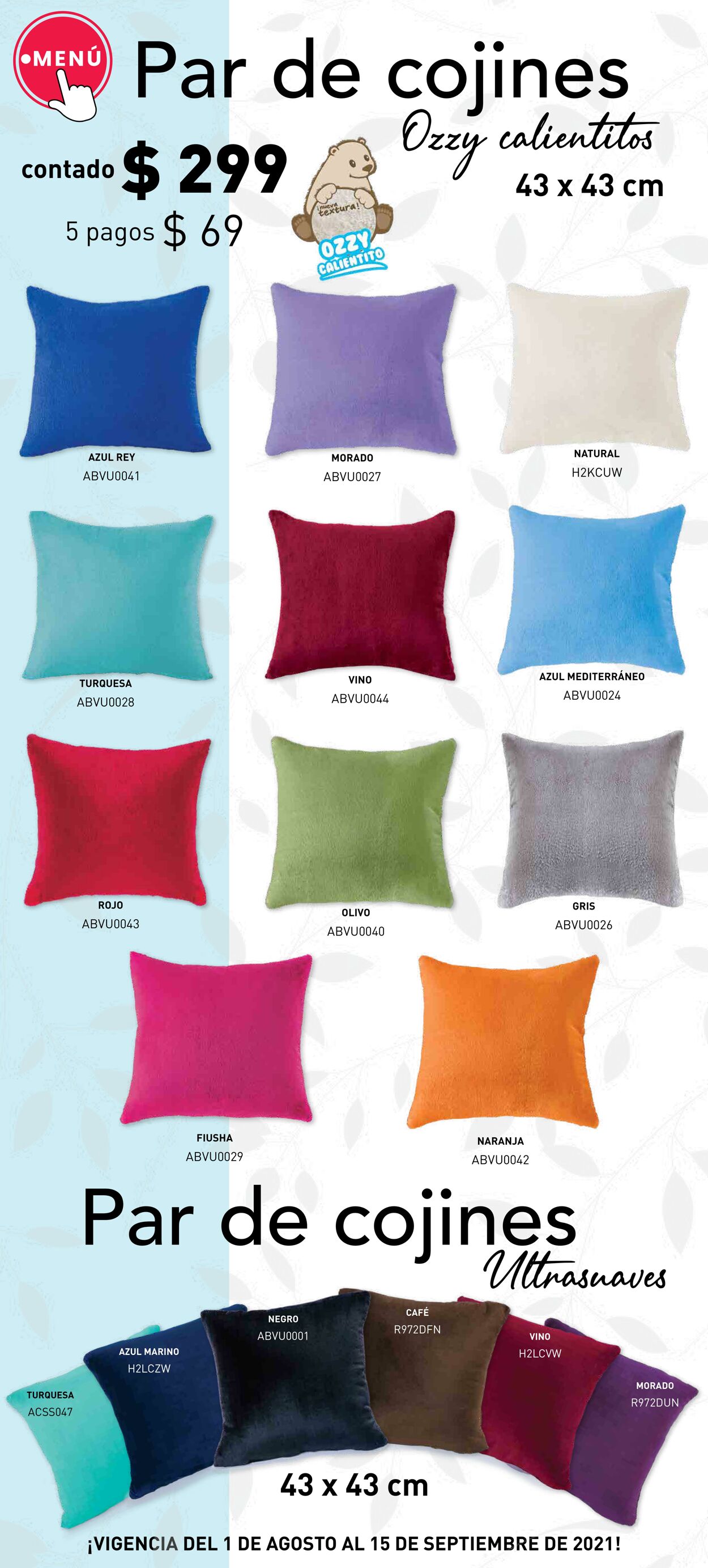 Catálogo Colchas Concord 01.08.2021 - 15.09.2021