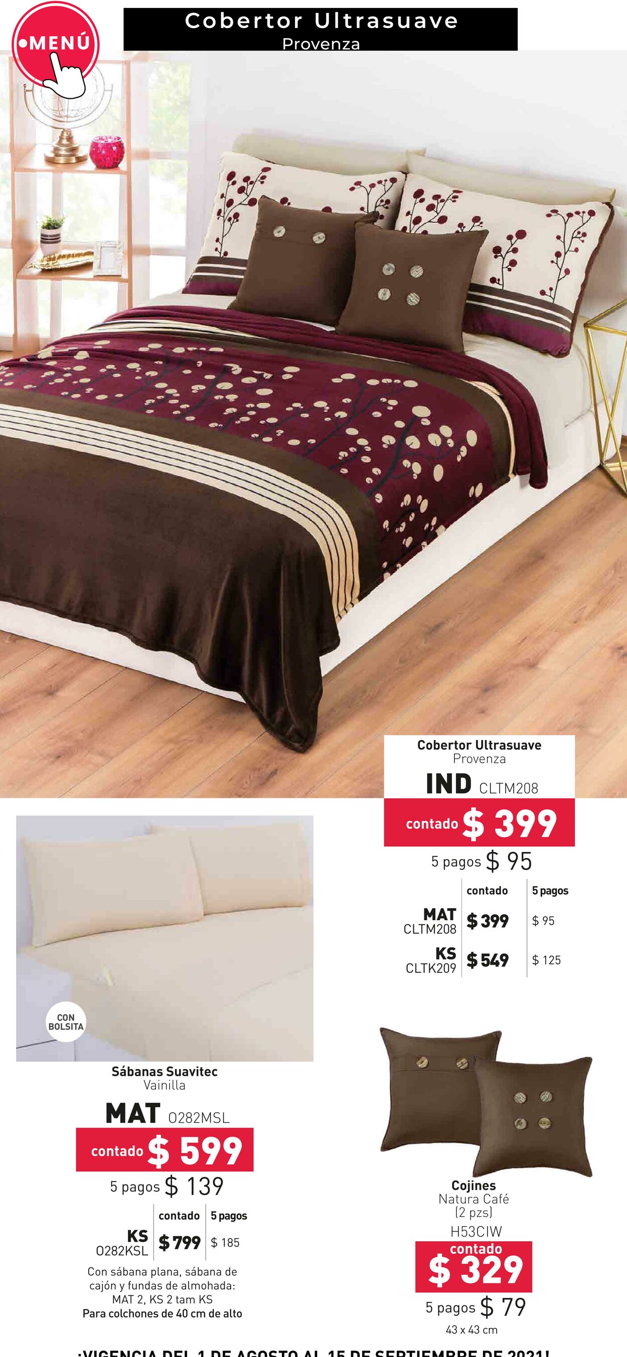 Catálogo Colchas Concord 01.08.2021 - 15.09.2021