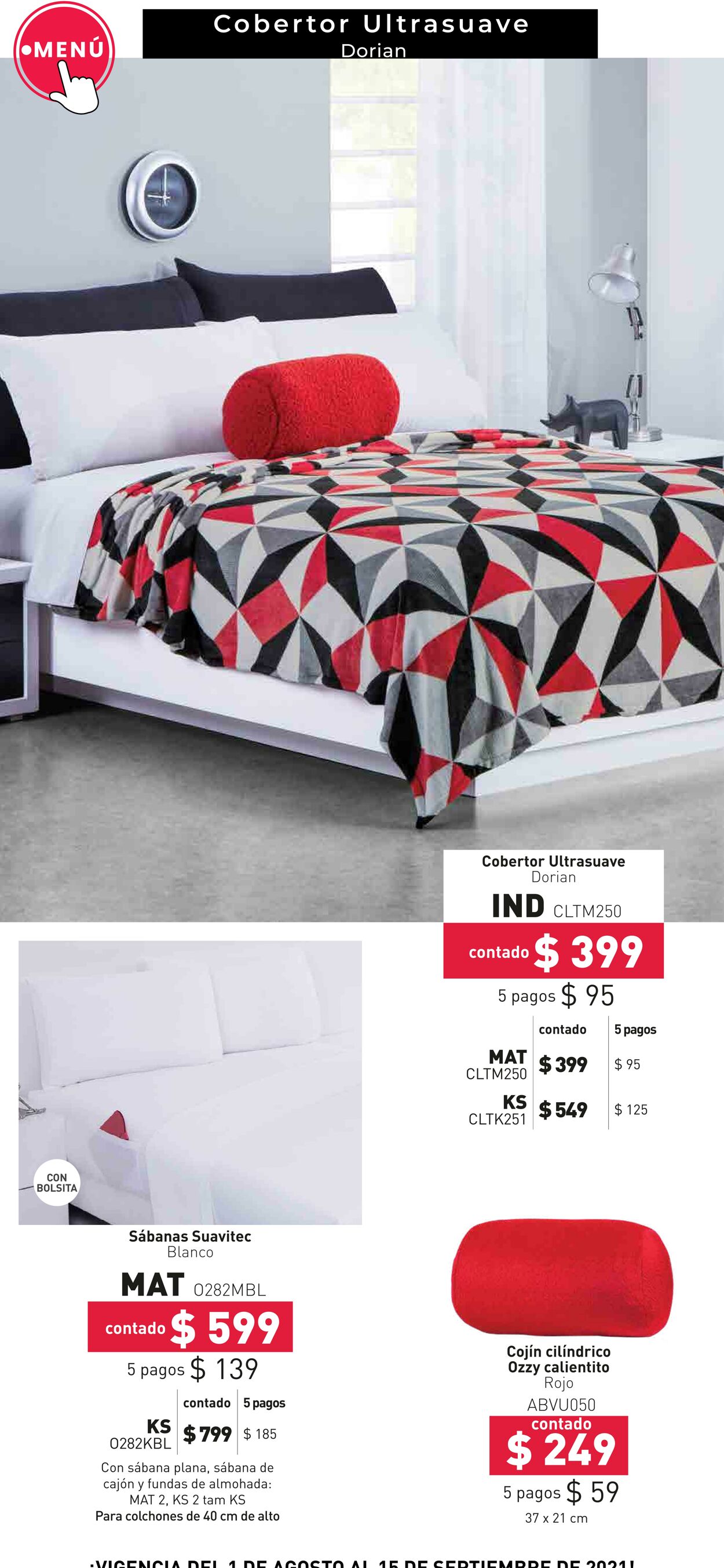 Catálogo Colchas Concord 01.08.2021 - 15.09.2021