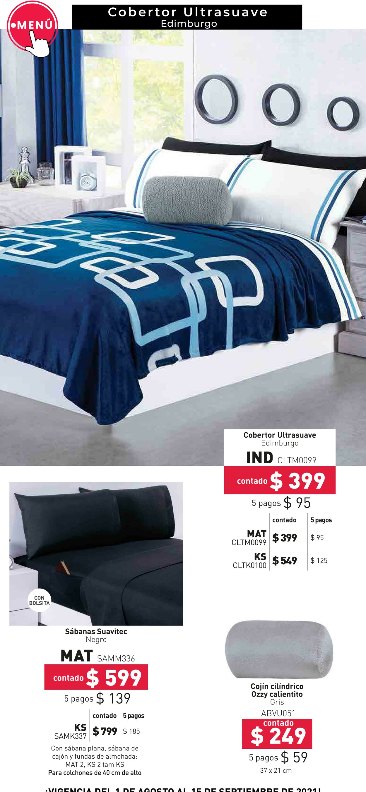 Catálogo Colchas Concord 01.08.2021 - 15.09.2021