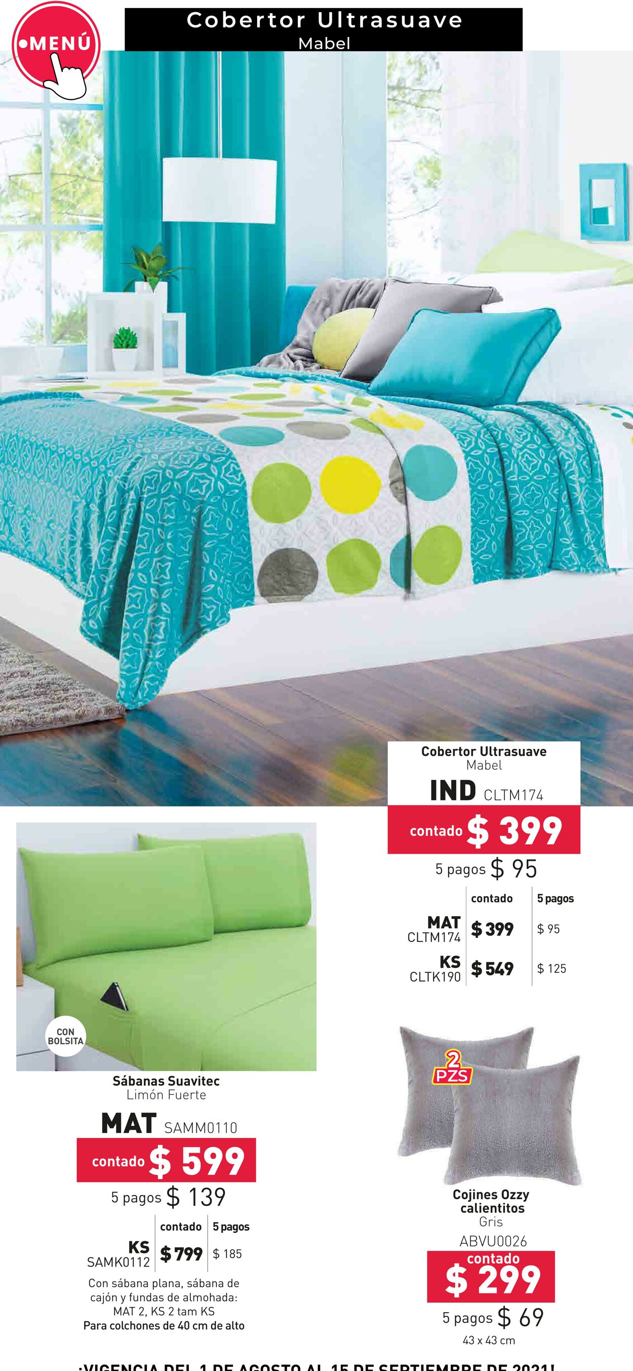 Catálogo Colchas Concord 01.08.2021 - 15.09.2021