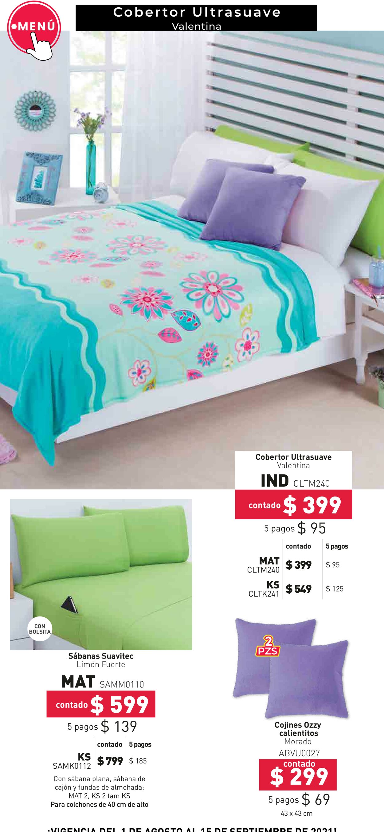 Catálogo Colchas Concord 01.08.2021 - 15.09.2021