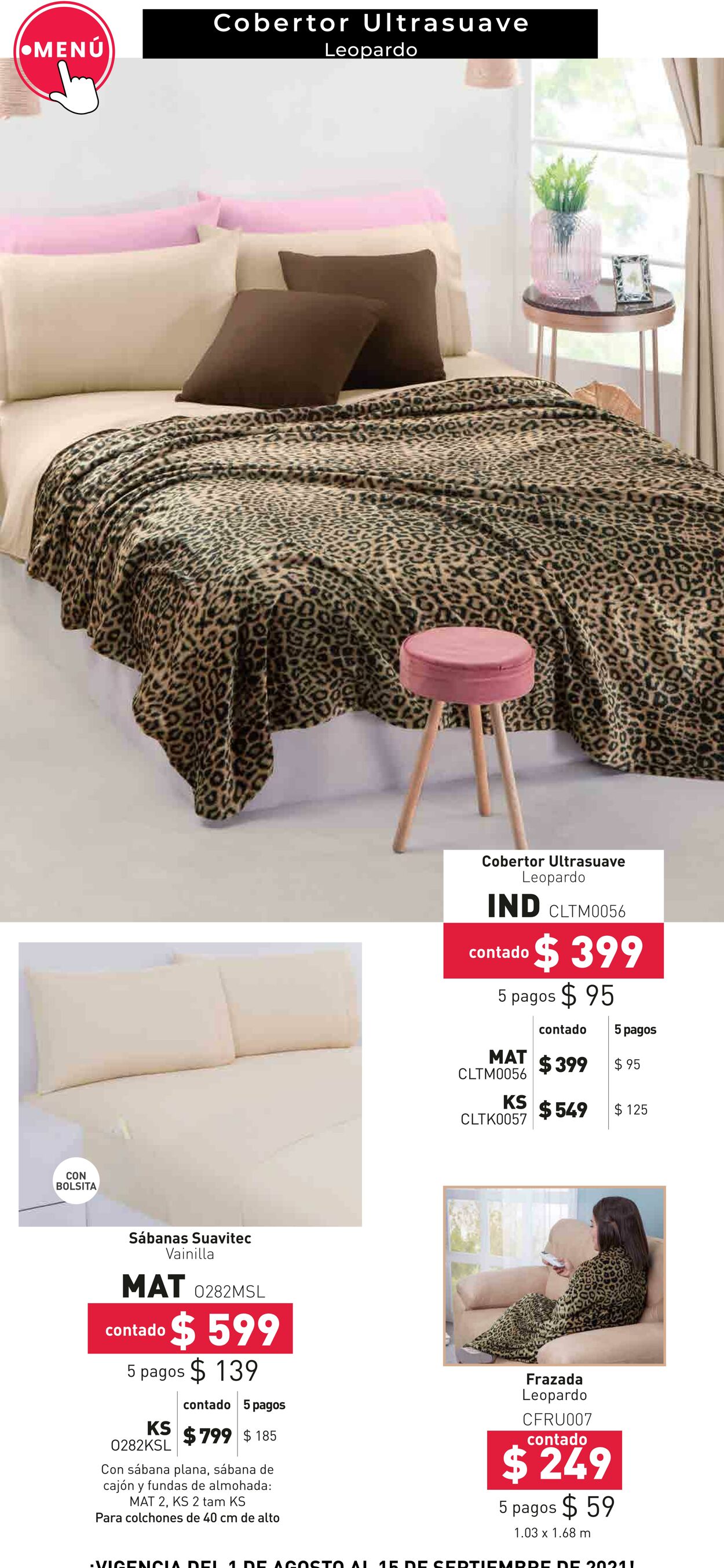 Catálogo Colchas Concord 01.08.2021 - 15.09.2021