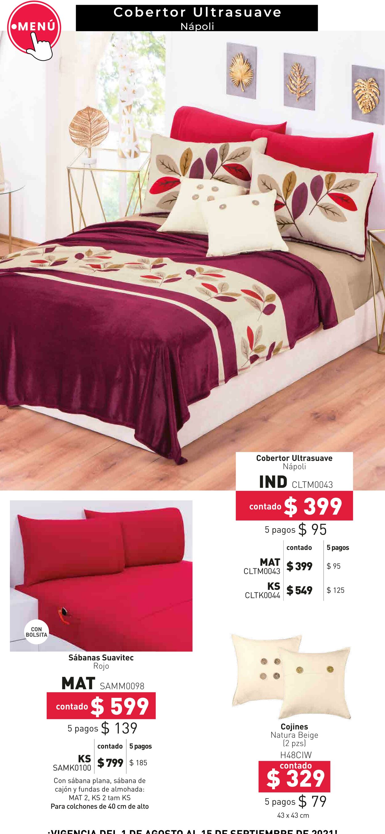Catálogo Colchas Concord 01.08.2021 - 15.09.2021