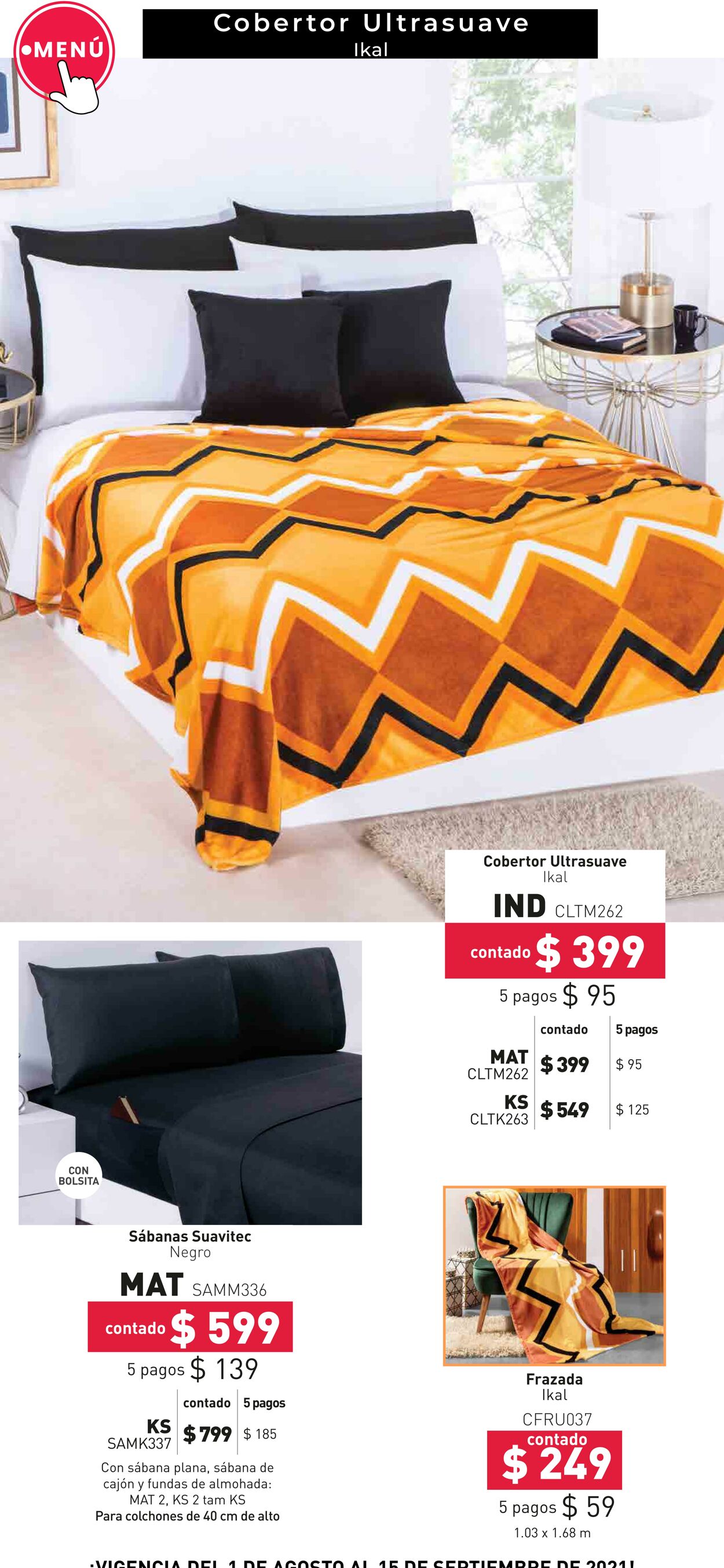 Catálogo Colchas Concord 01.08.2021 - 15.09.2021