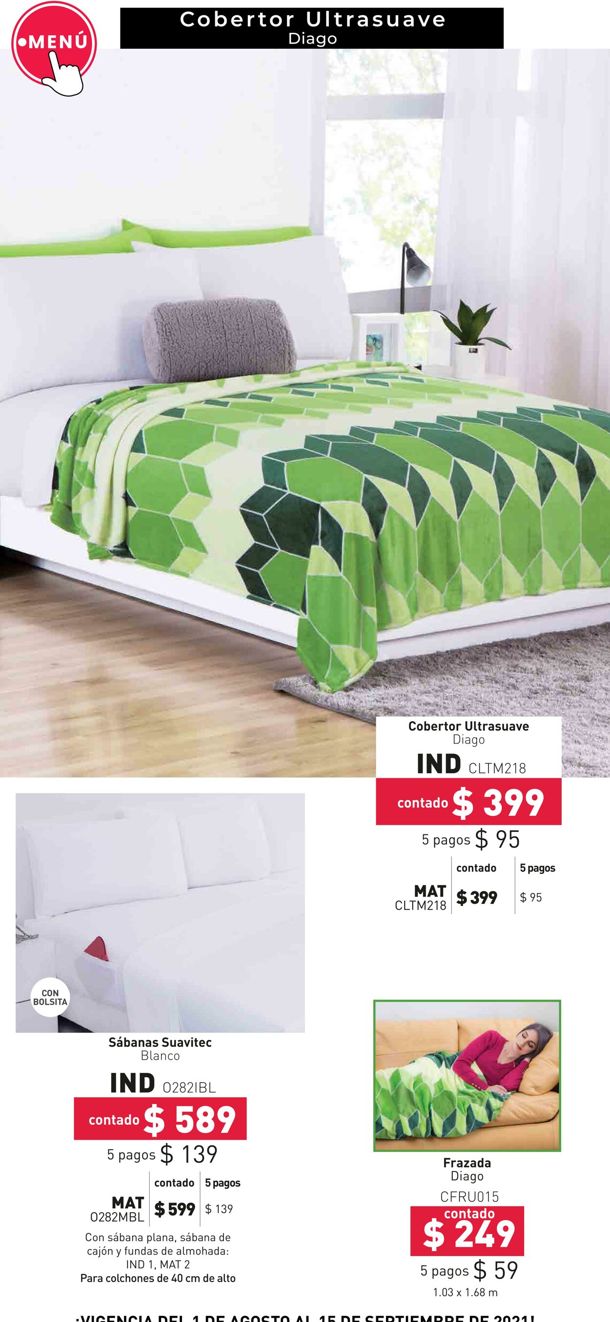 Catálogo Colchas Concord 01.08.2021 - 15.09.2021