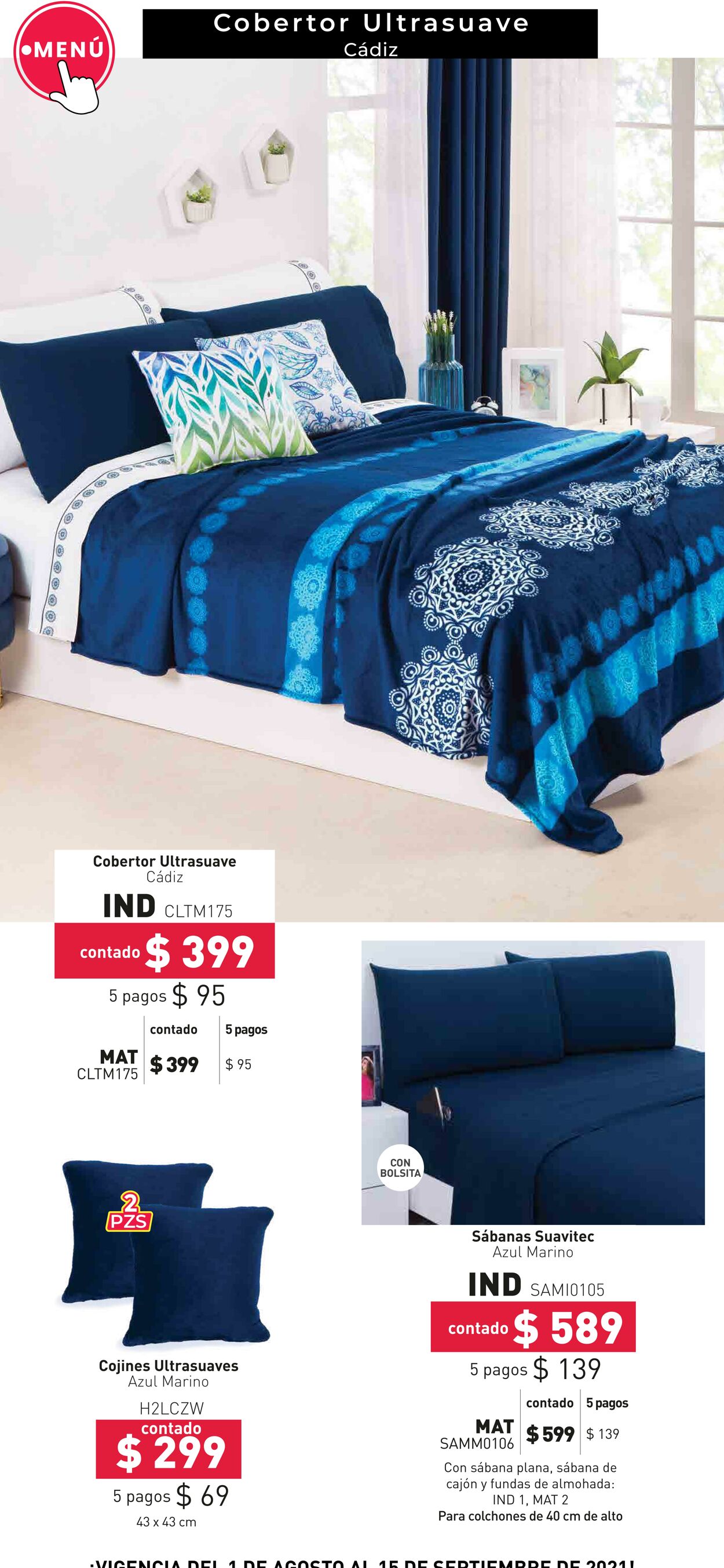 Catálogo Colchas Concord 01.08.2021 - 15.09.2021