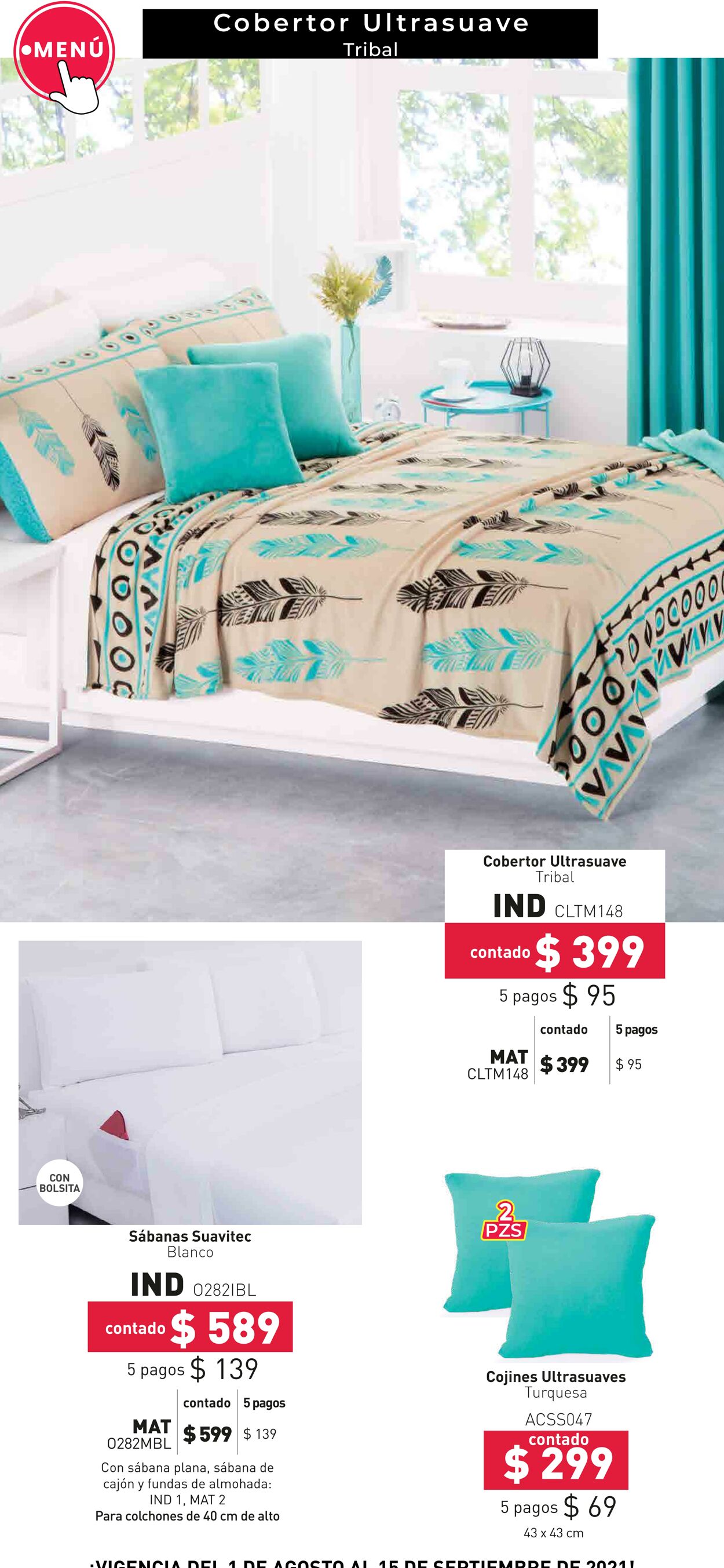 Catálogo Colchas Concord 01.08.2021 - 15.09.2021