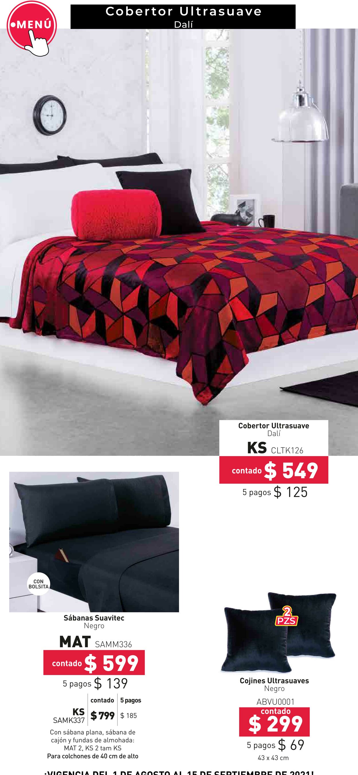 Catálogo Colchas Concord 01.08.2021 - 15.09.2021