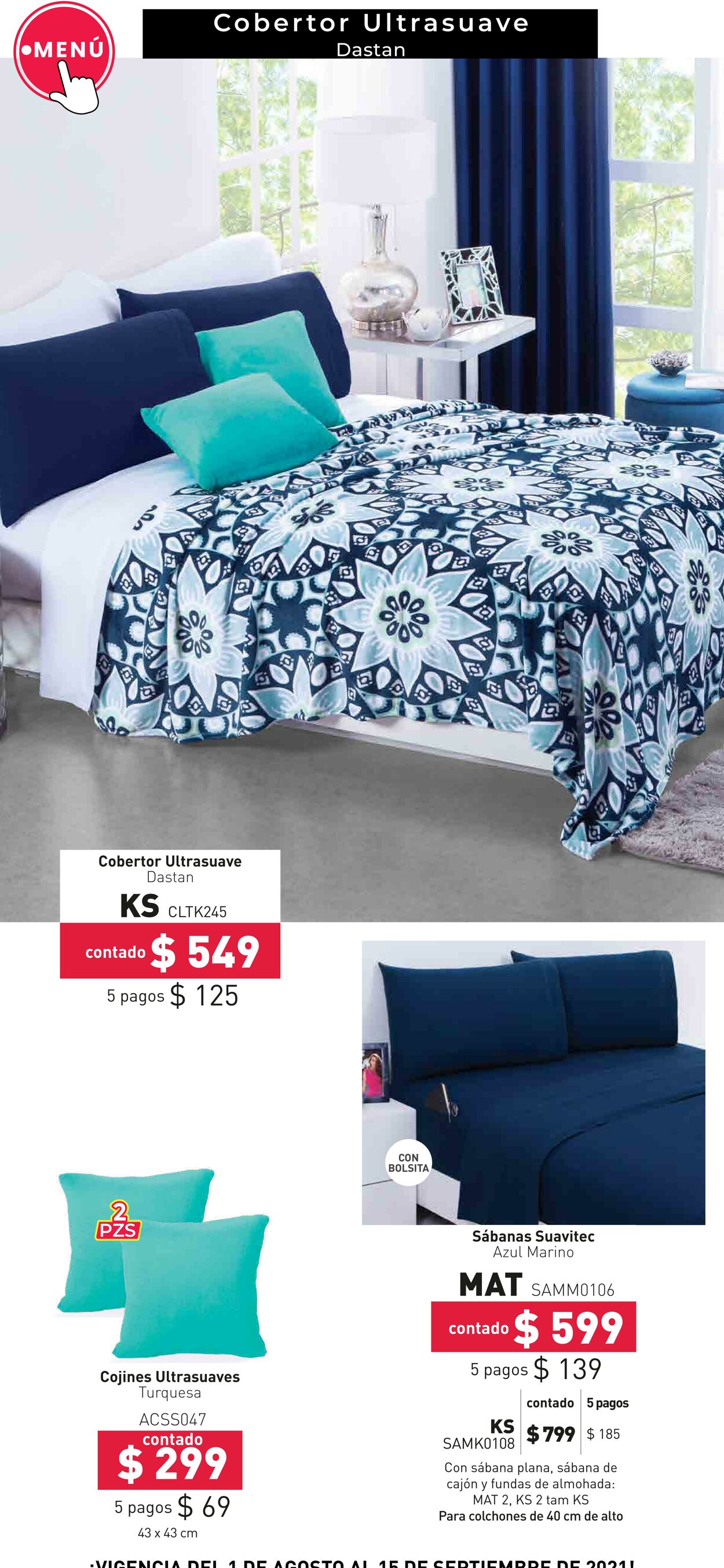 Catálogo Colchas Concord 01.08.2021 - 15.09.2021