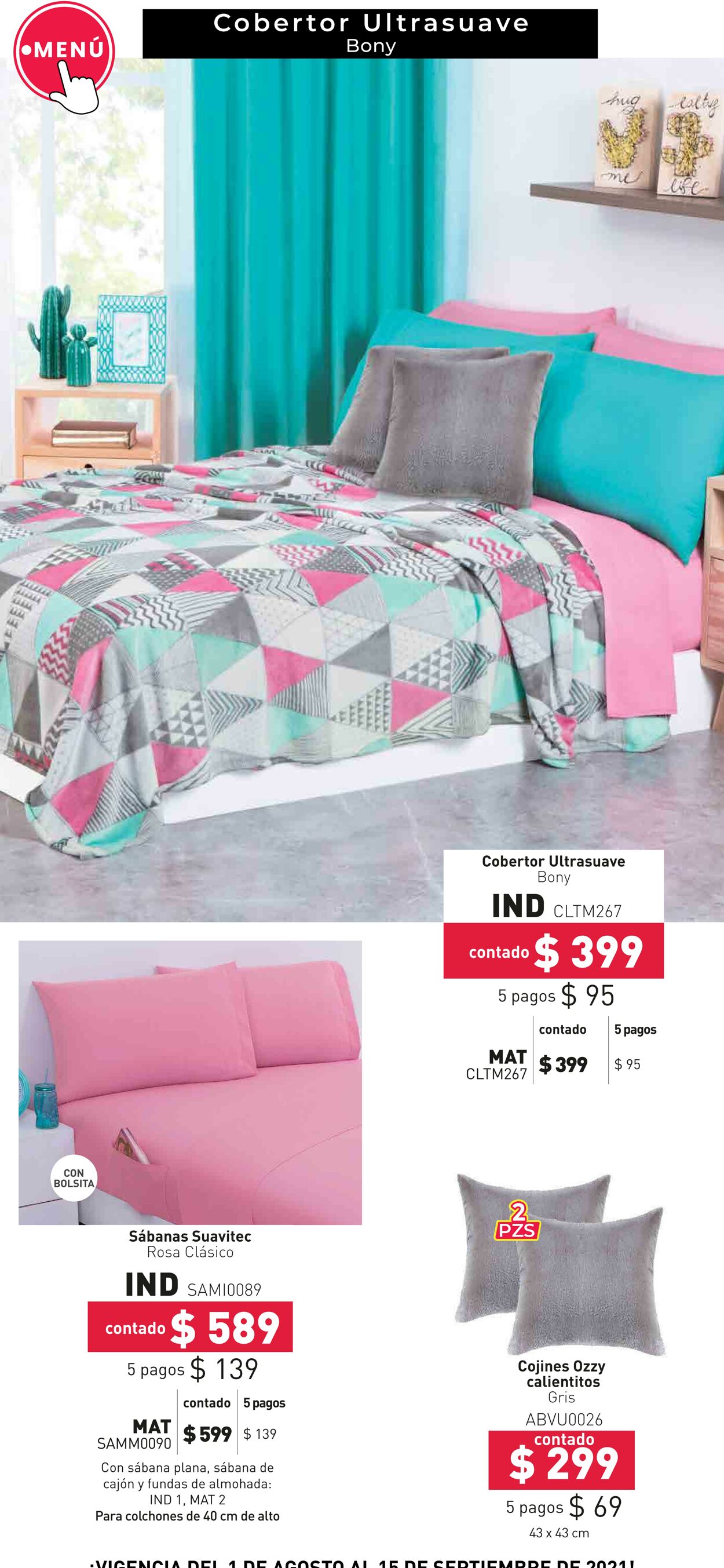 Catálogo Colchas Concord 01.08.2021 - 15.09.2021