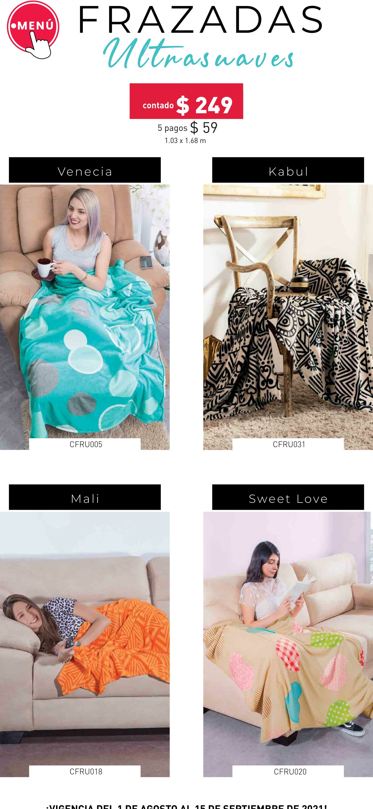 Catálogo Colchas Concord 01.08.2021 - 15.09.2021