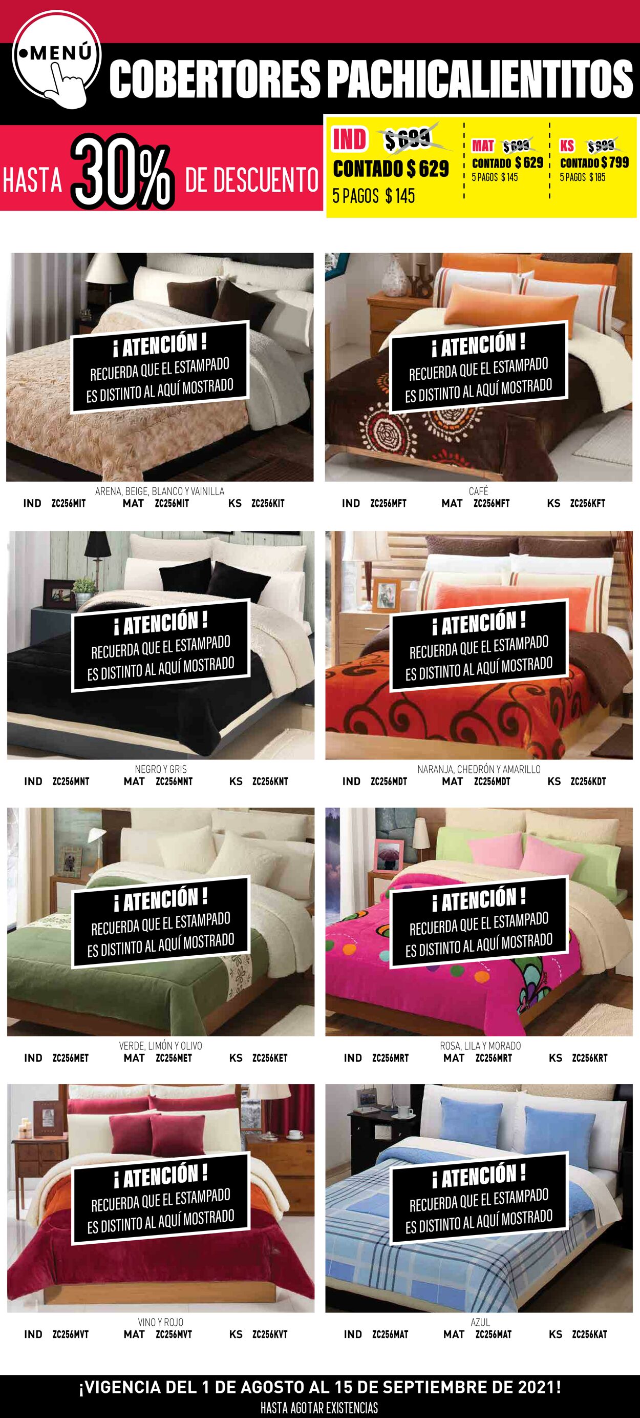 Catálogo Colchas Concord 01.08.2021 - 15.09.2021