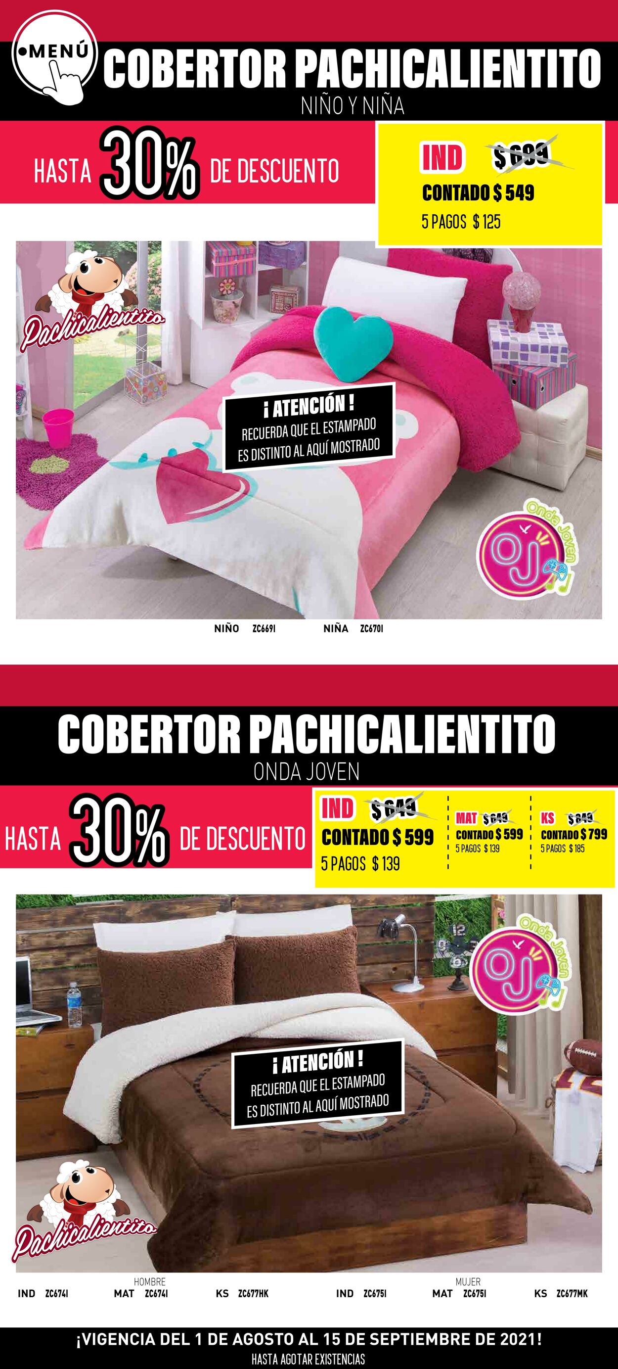 Catálogo Colchas Concord 01.08.2021 - 15.09.2021